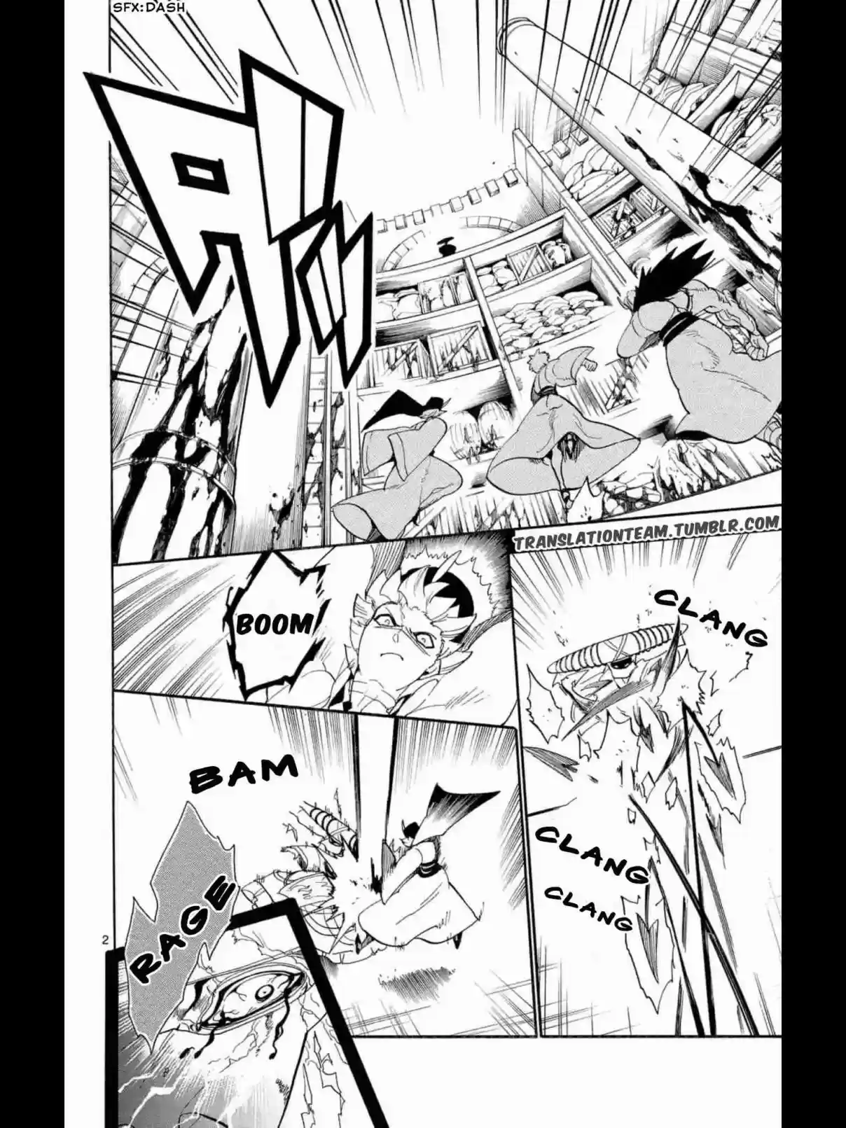 Magi Sinbad no Bouken Vol. 18 Ch. 168 Magoi Manipulation