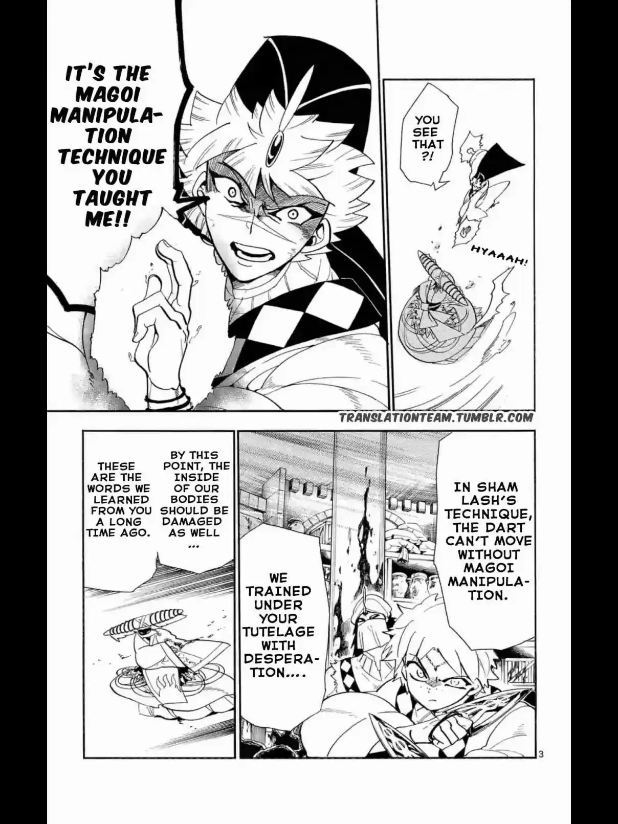 Magi Sinbad no Bouken Vol. 18 Ch. 168 Magoi Manipulation