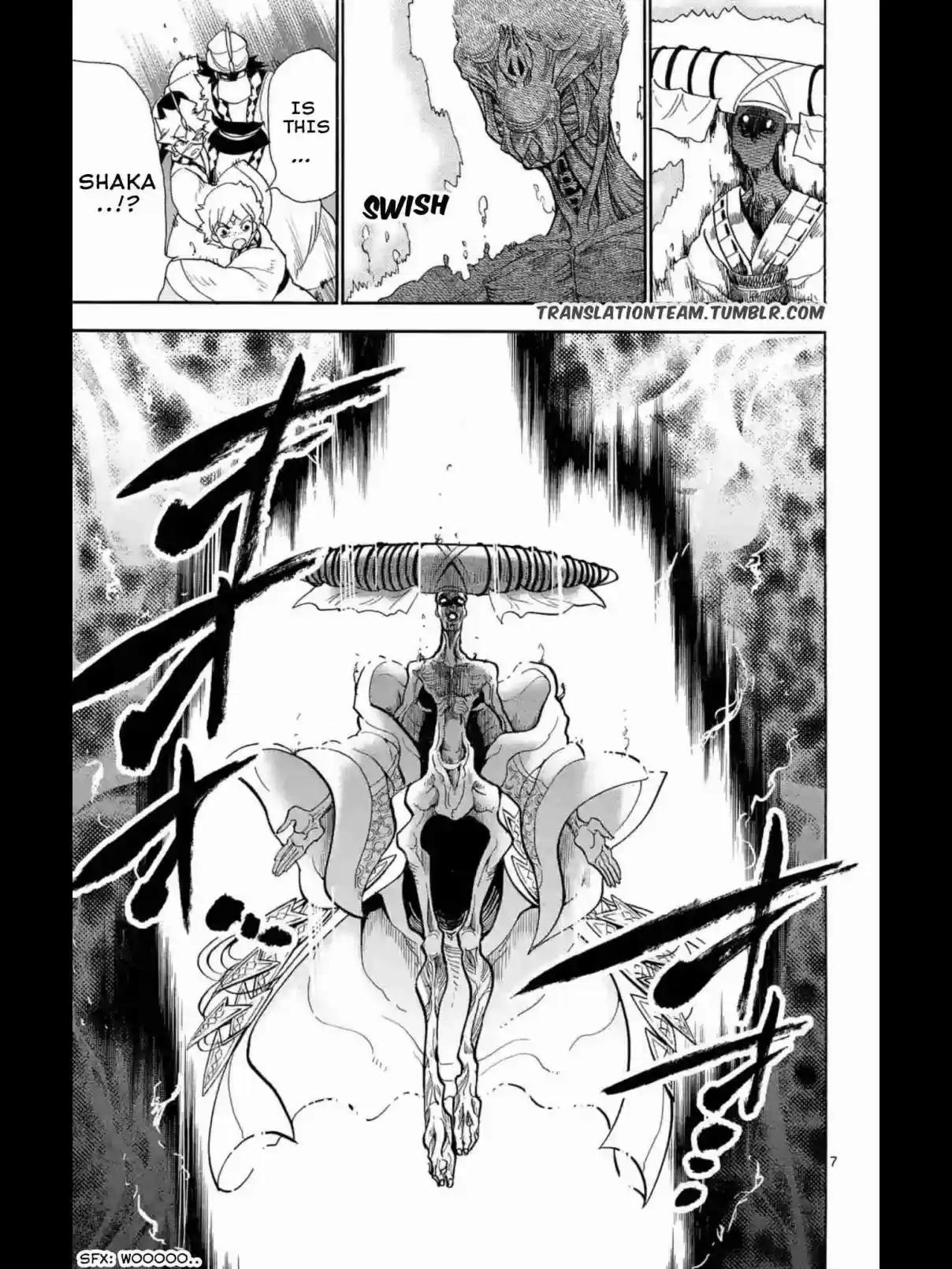 Magi Sinbad no Bouken Vol. 18 Ch. 168 Magoi Manipulation