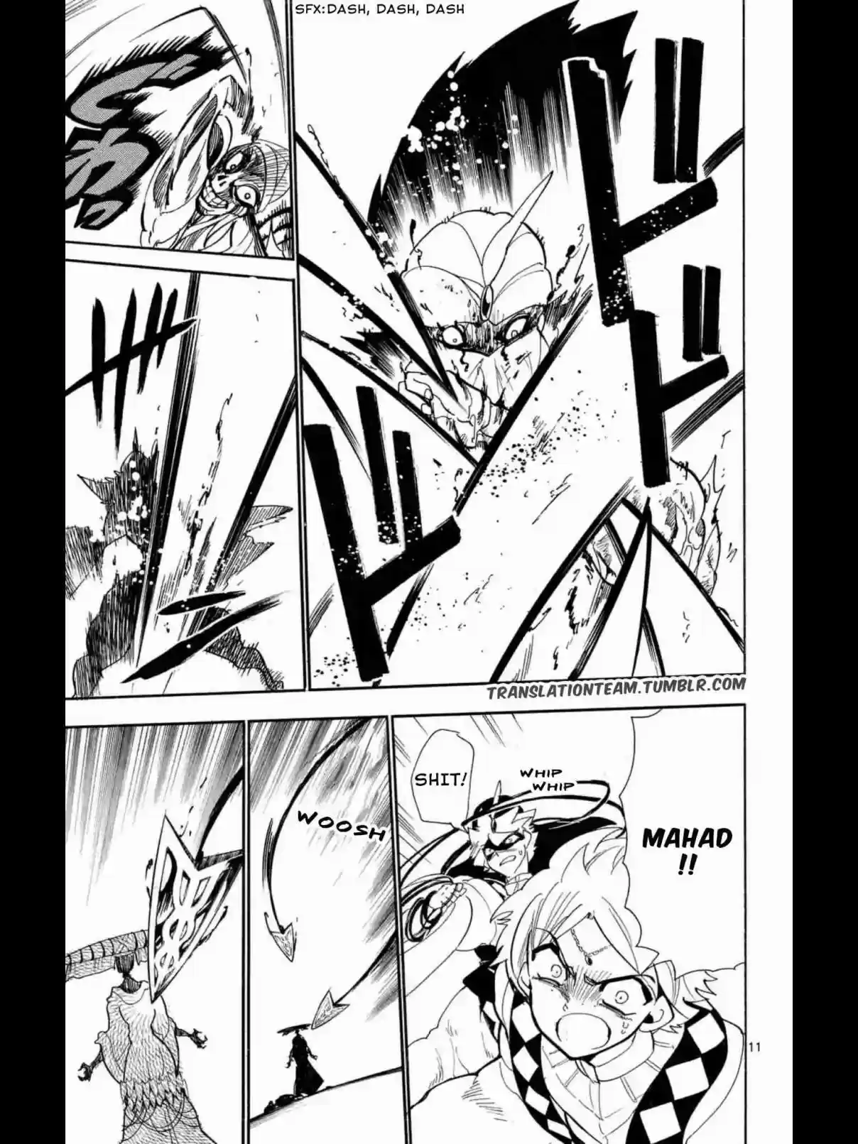 Magi Sinbad no Bouken Vol. 18 Ch. 168 Magoi Manipulation