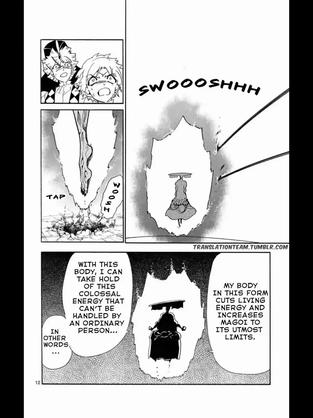 Magi Sinbad no Bouken Vol. 18 Ch. 168 Magoi Manipulation