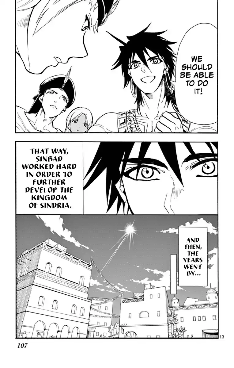 Magi Sinbad no Bouken Vol. 19 Ch. 181 High king of the Seven Seas