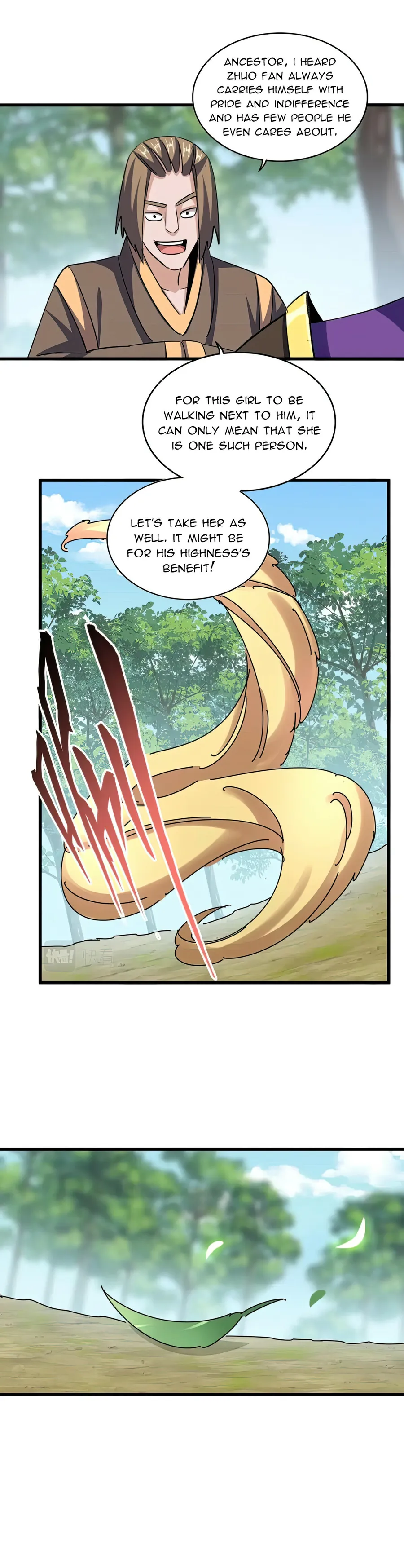 Magic Emperor Chapter 396