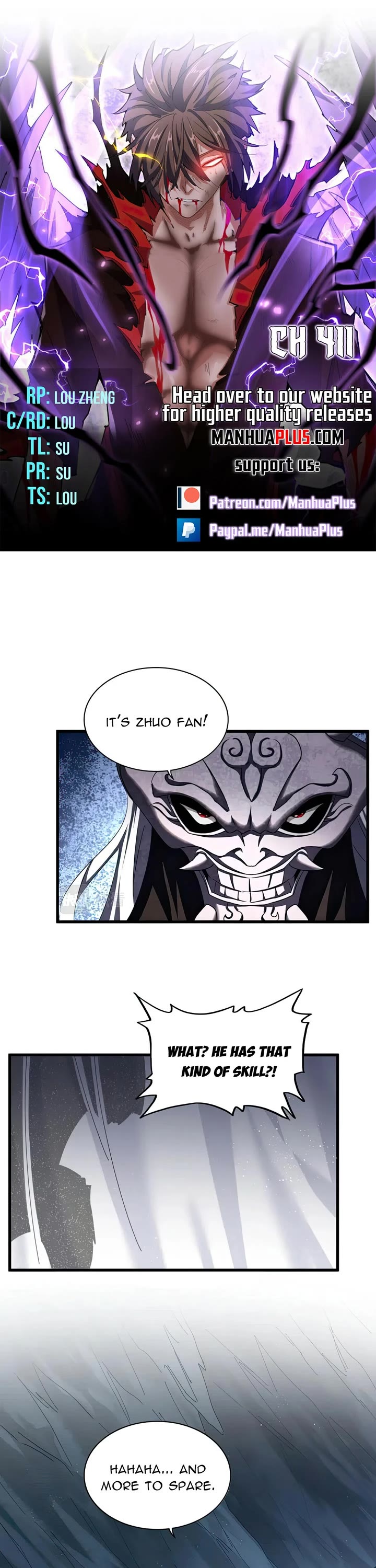 Magic Emperor Chapter 411