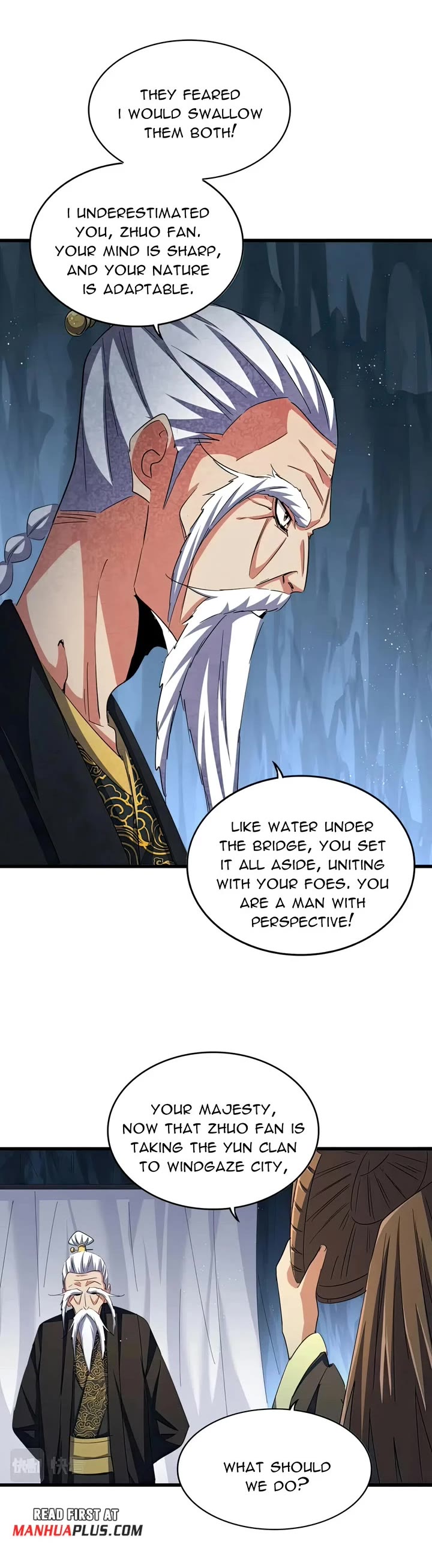 Magic Emperor Chapter 411