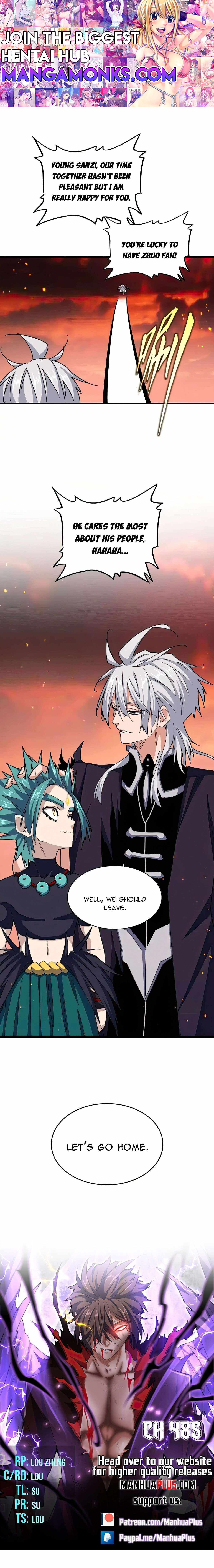 Magic Emperor Chapter 485