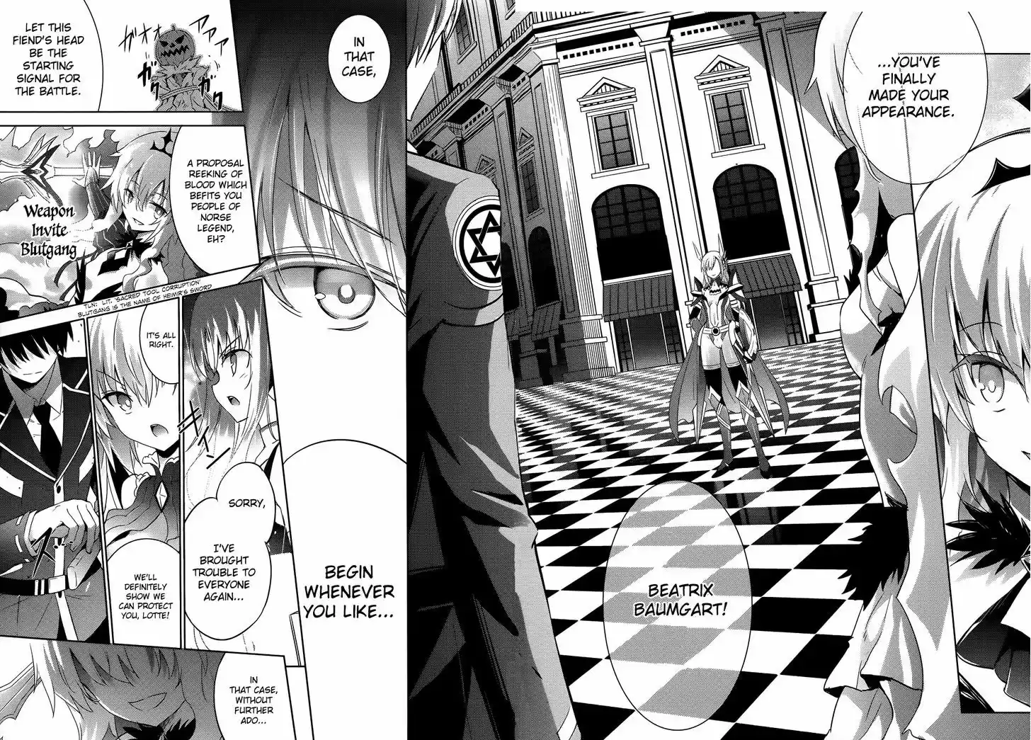 Magika no Kenshi to Shoukan Maou 24