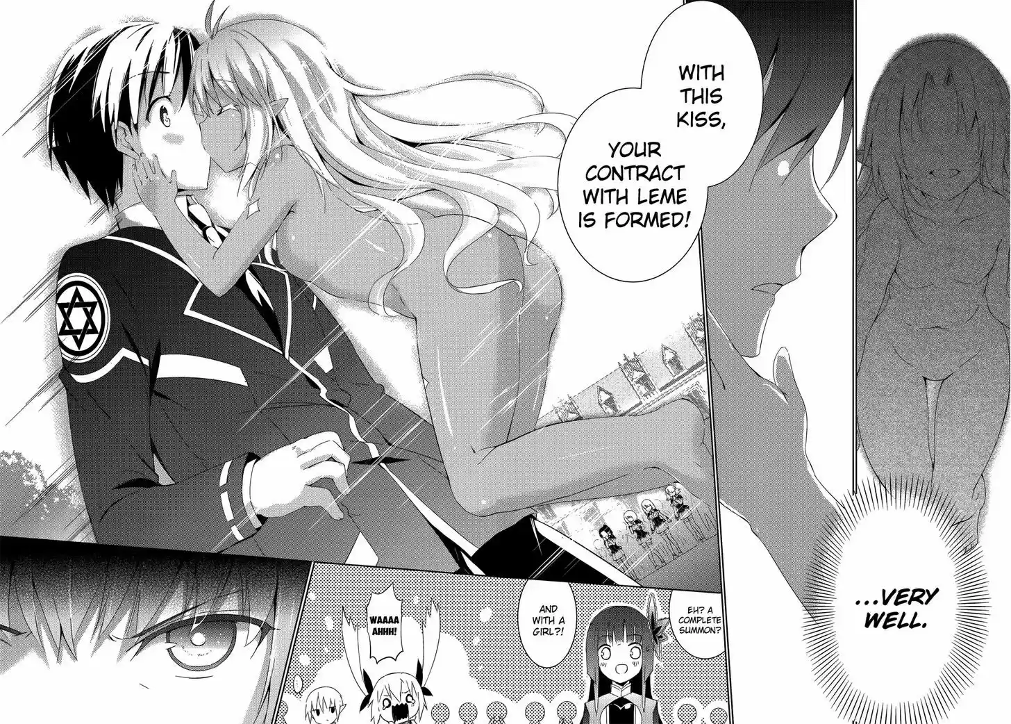 Magika no Kenshi to Shoukan Maou 3