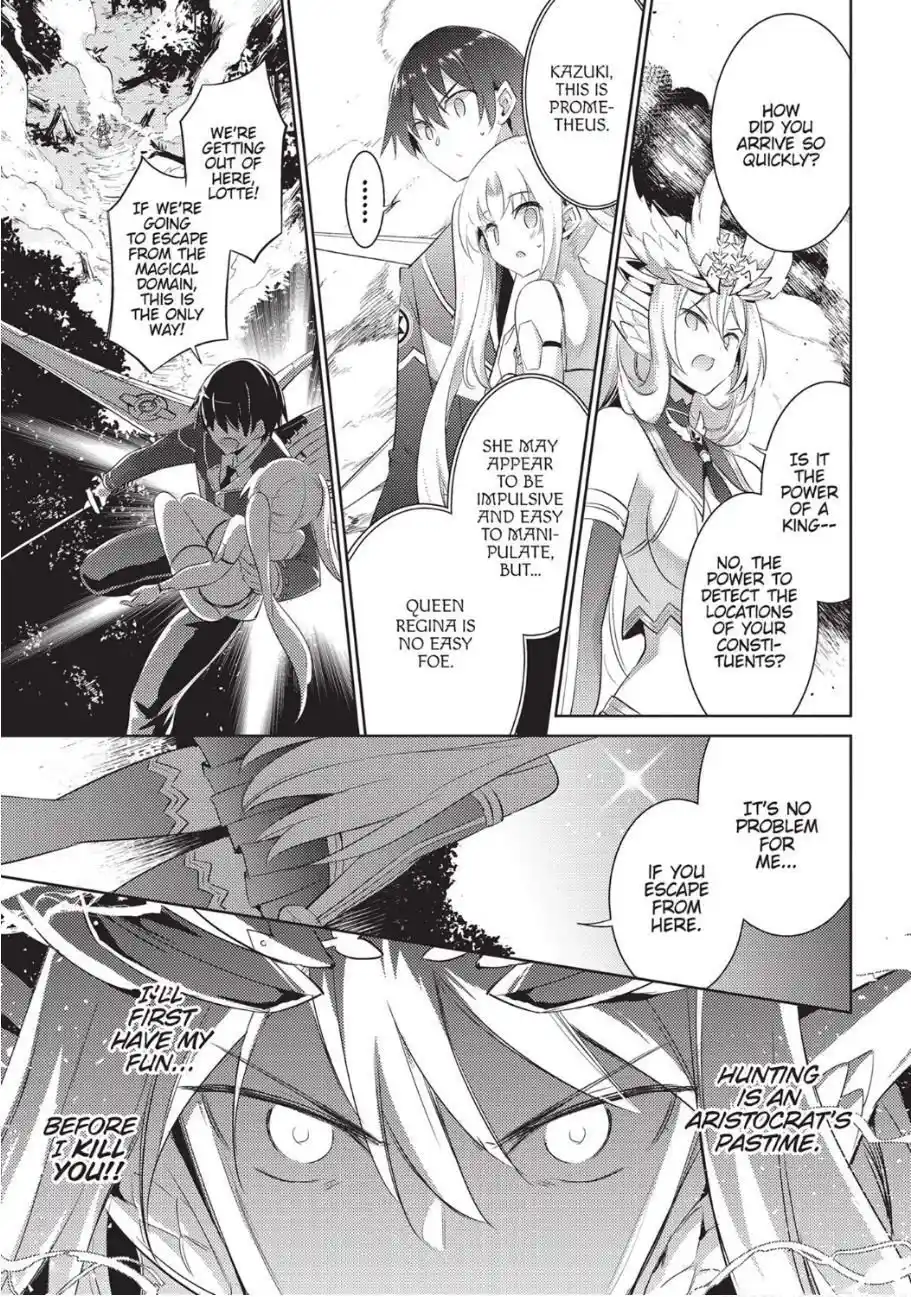 Magika No Kenshi To Shoukan Maou Chapter 82