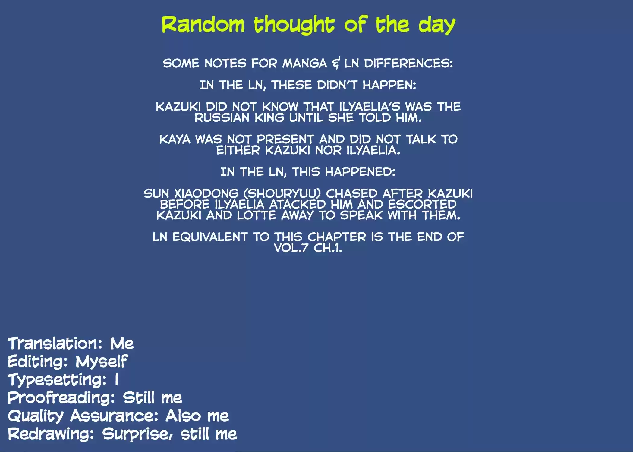 Magika no Kenshi to Shoukan Maou vol.14 ch.75