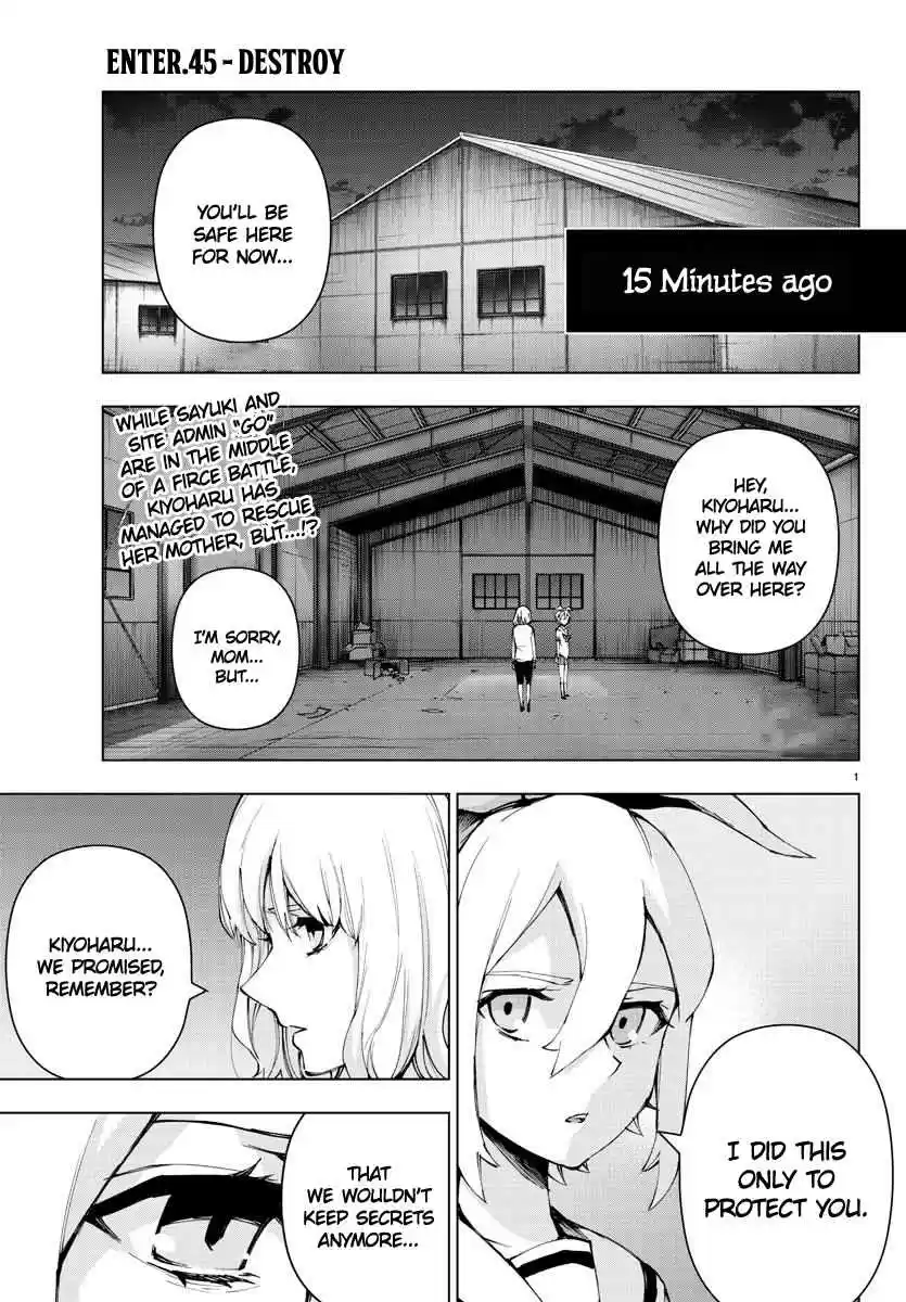 Mahou Shoujo Site Ch. 100 ENTER.45 Destroy
