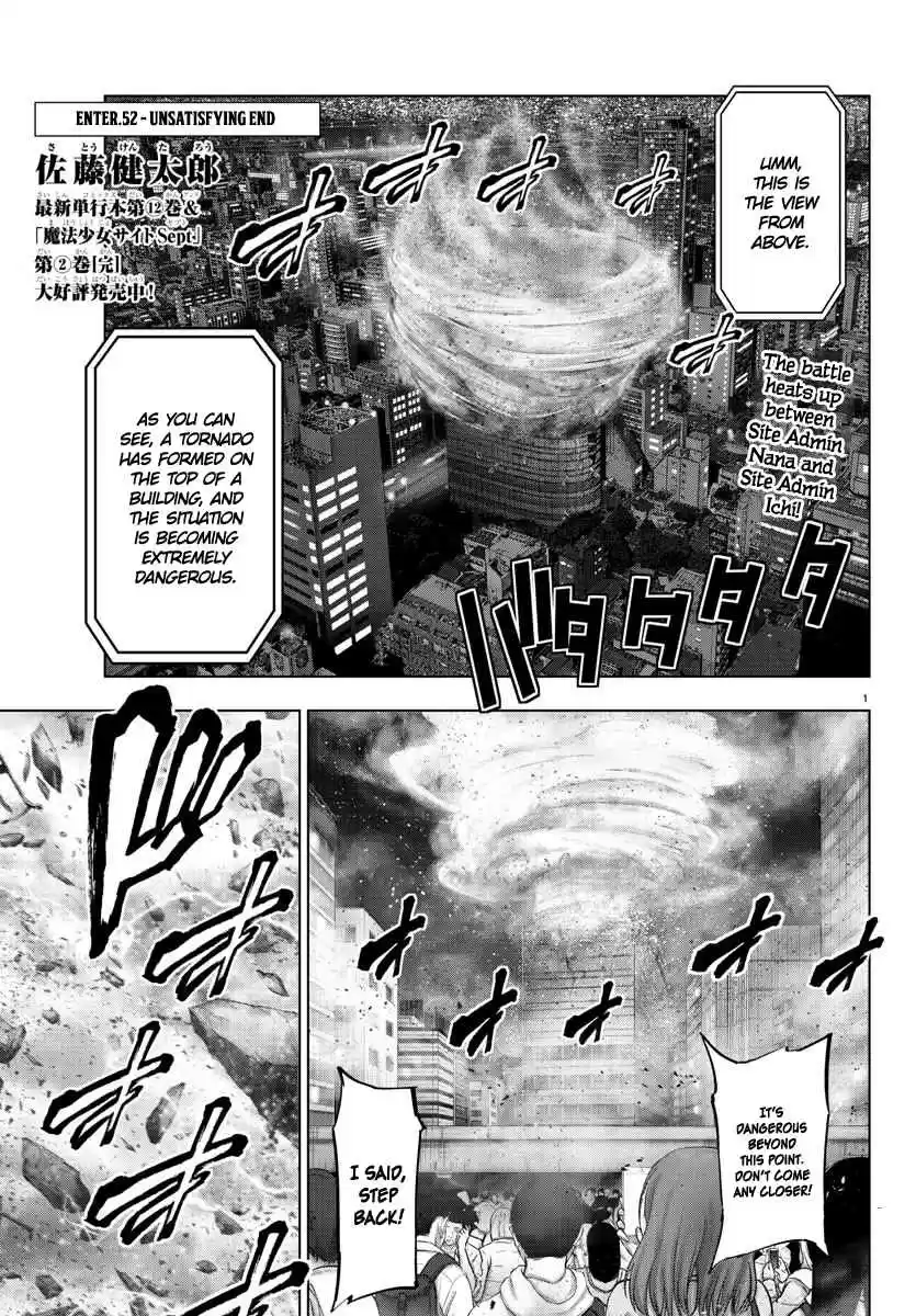 Mahou Shoujo Site Ch. 107 ENTER.52 Unsatisfying End