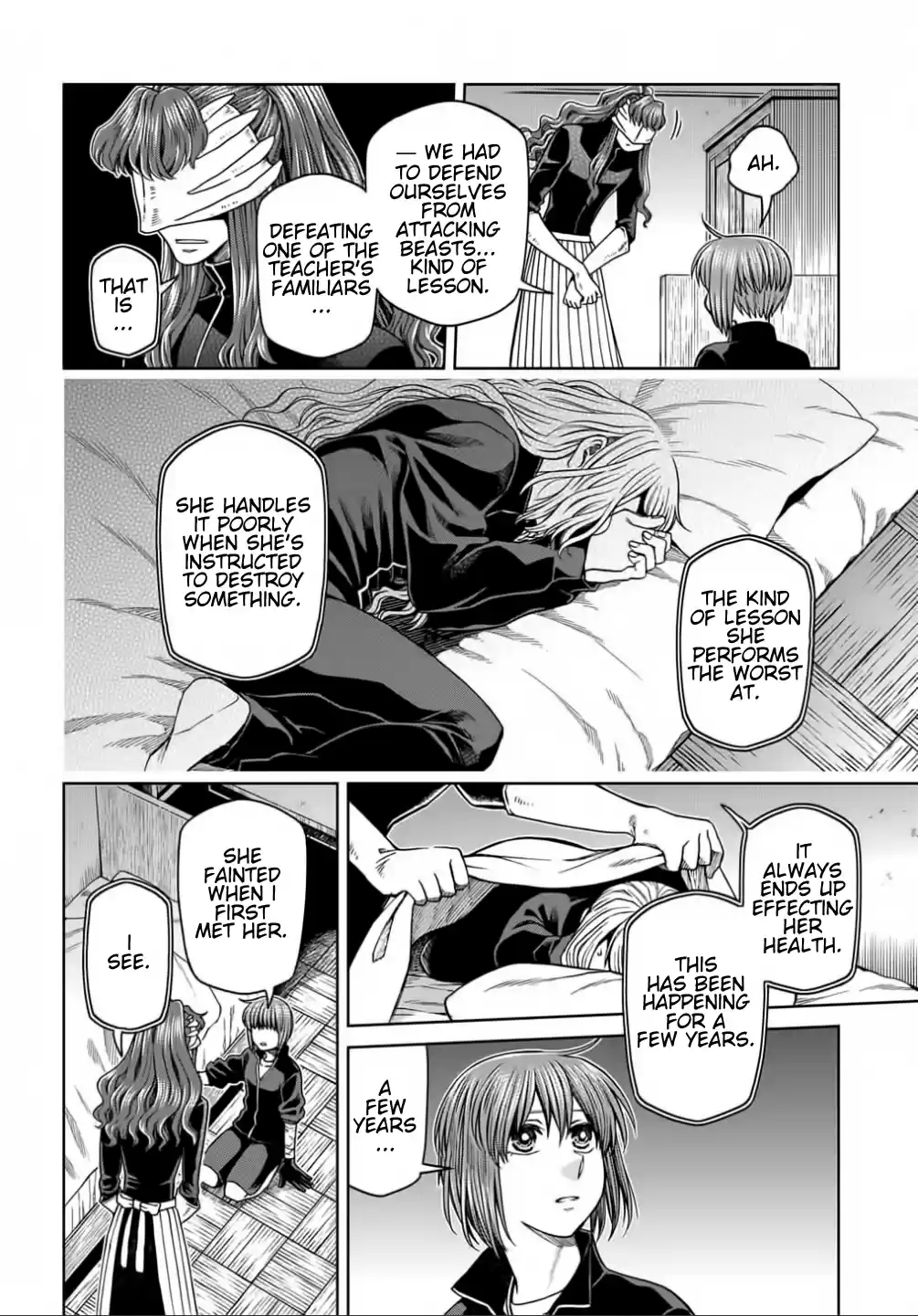 Mahou Tsukai No Yome Chapter 72: Nothing Venture, Nothing Have Ii