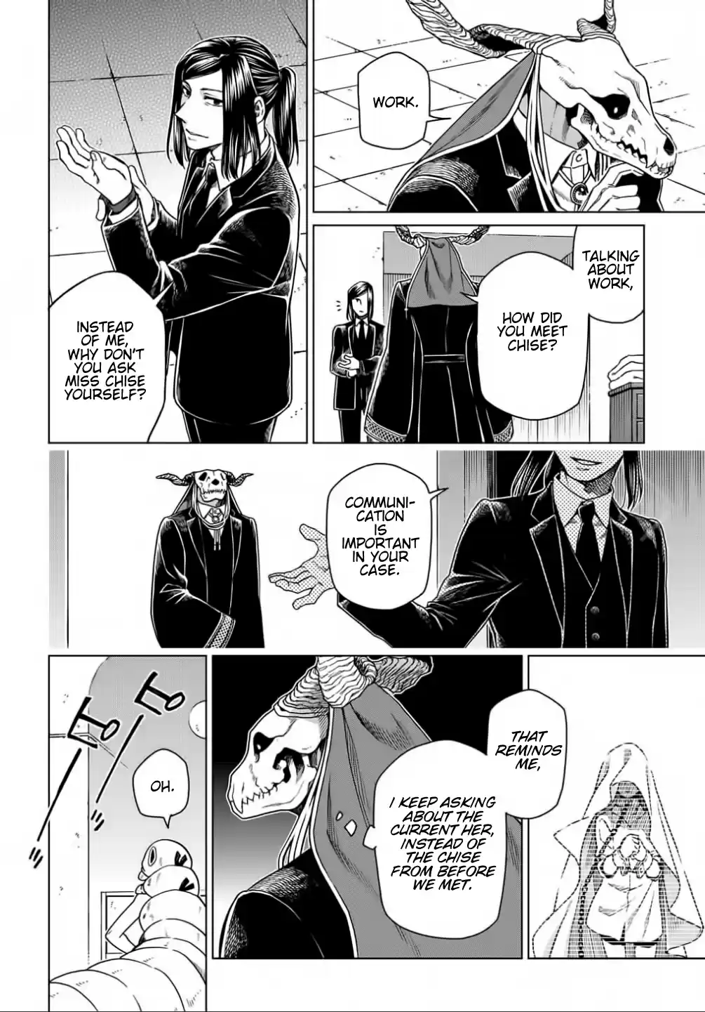 Mahou Tsukai No Yome Chapter 74: Nothing Venture, Nothing Have. Iv