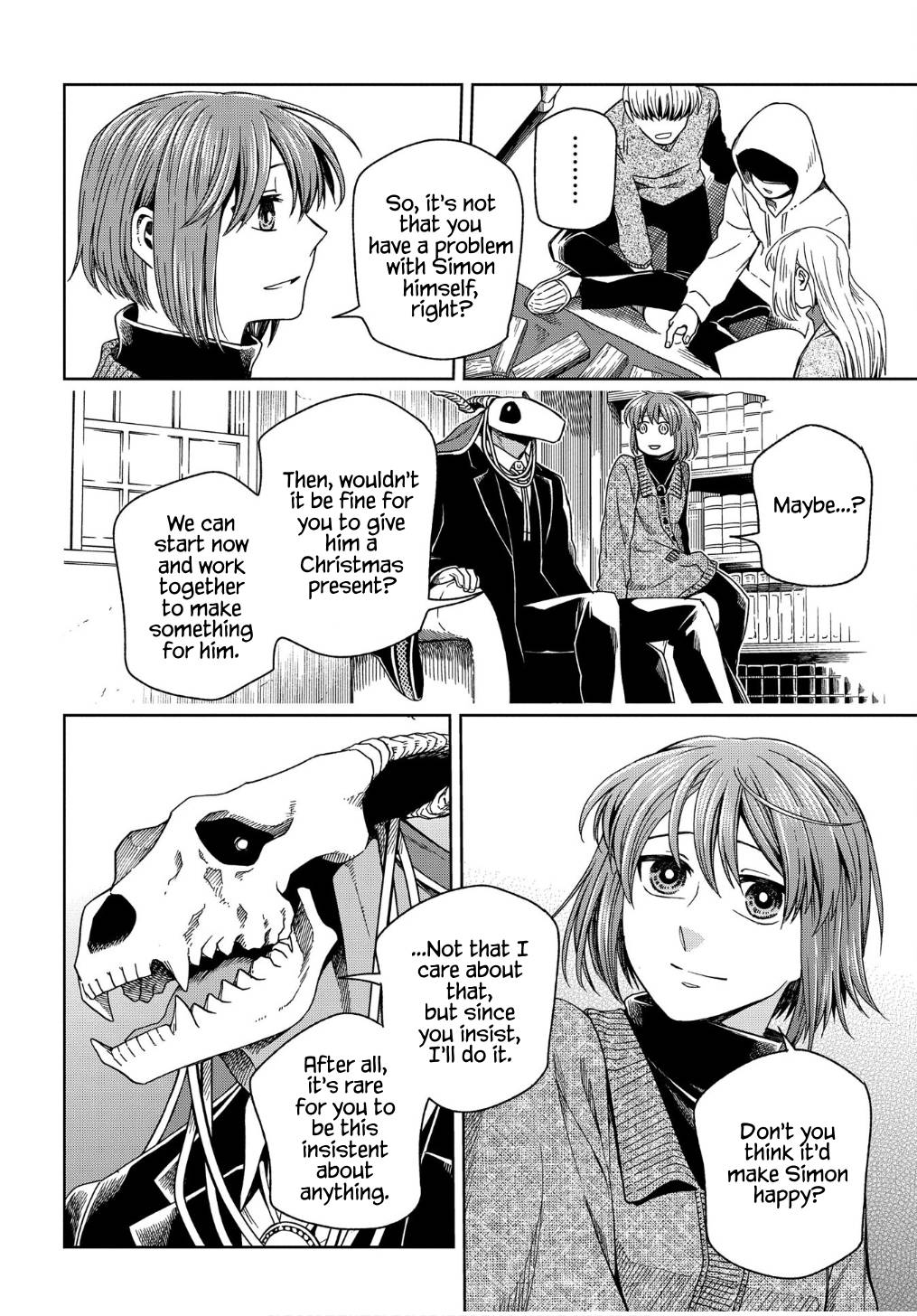 Mahou Tsukai no Yome Chapter 95