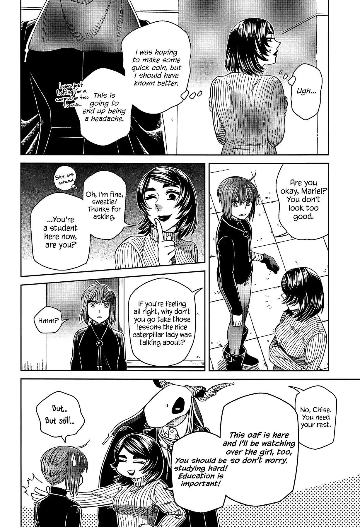 Mahou Tsukai No Yome Vol.13 Chapter 66: A Small Leak Will Sink A Great Ship I