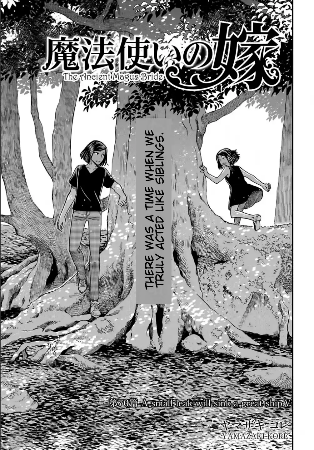 Mahou Tsukai No Yome Vol.14 Chapter 70: A Small Leak Will Sink A Great Ship. V