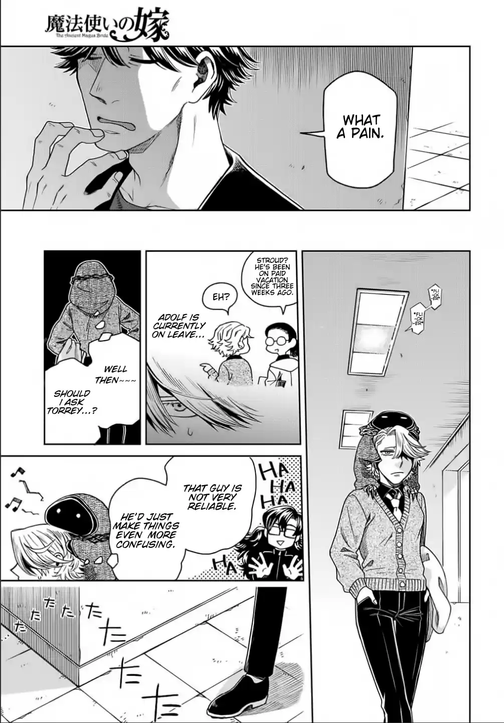 Mahou Tsukai No Yome Vol.14 Chapter 70: A Small Leak Will Sink A Great Ship. V