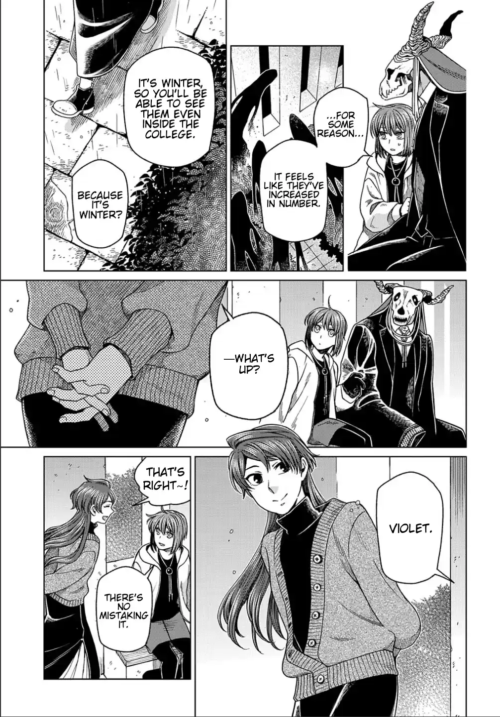 Mahou Tsukai No Yome Vol.15 Chapter 75: Needs Must When The Devil Drives. I