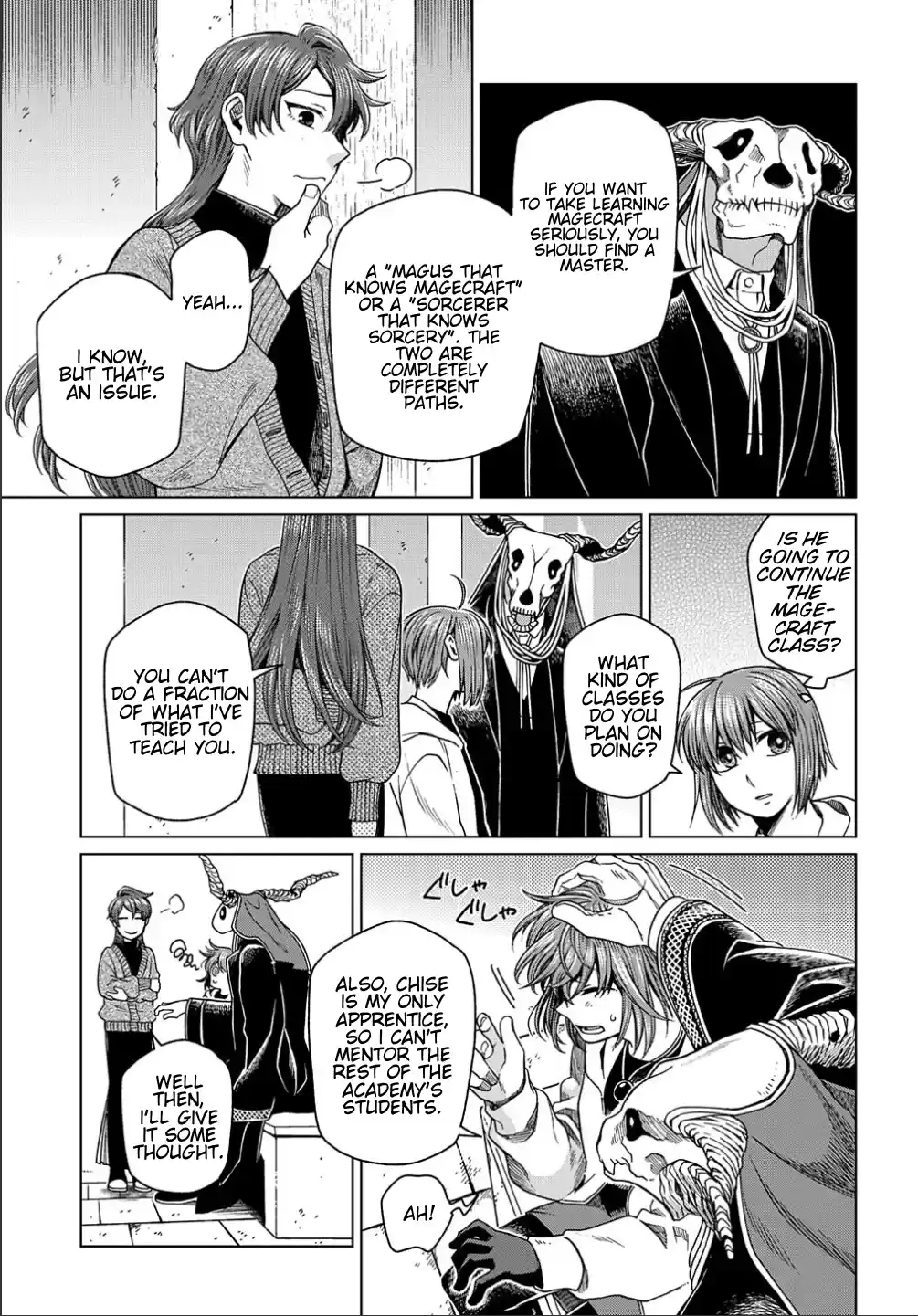 Mahou Tsukai No Yome Vol.15 Chapter 75: Needs Must When The Devil Drives. I