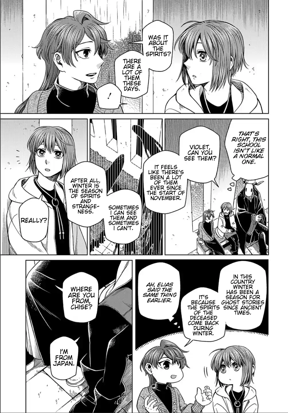 Mahou Tsukai No Yome Vol.15 Chapter 75: Needs Must When The Devil Drives. I