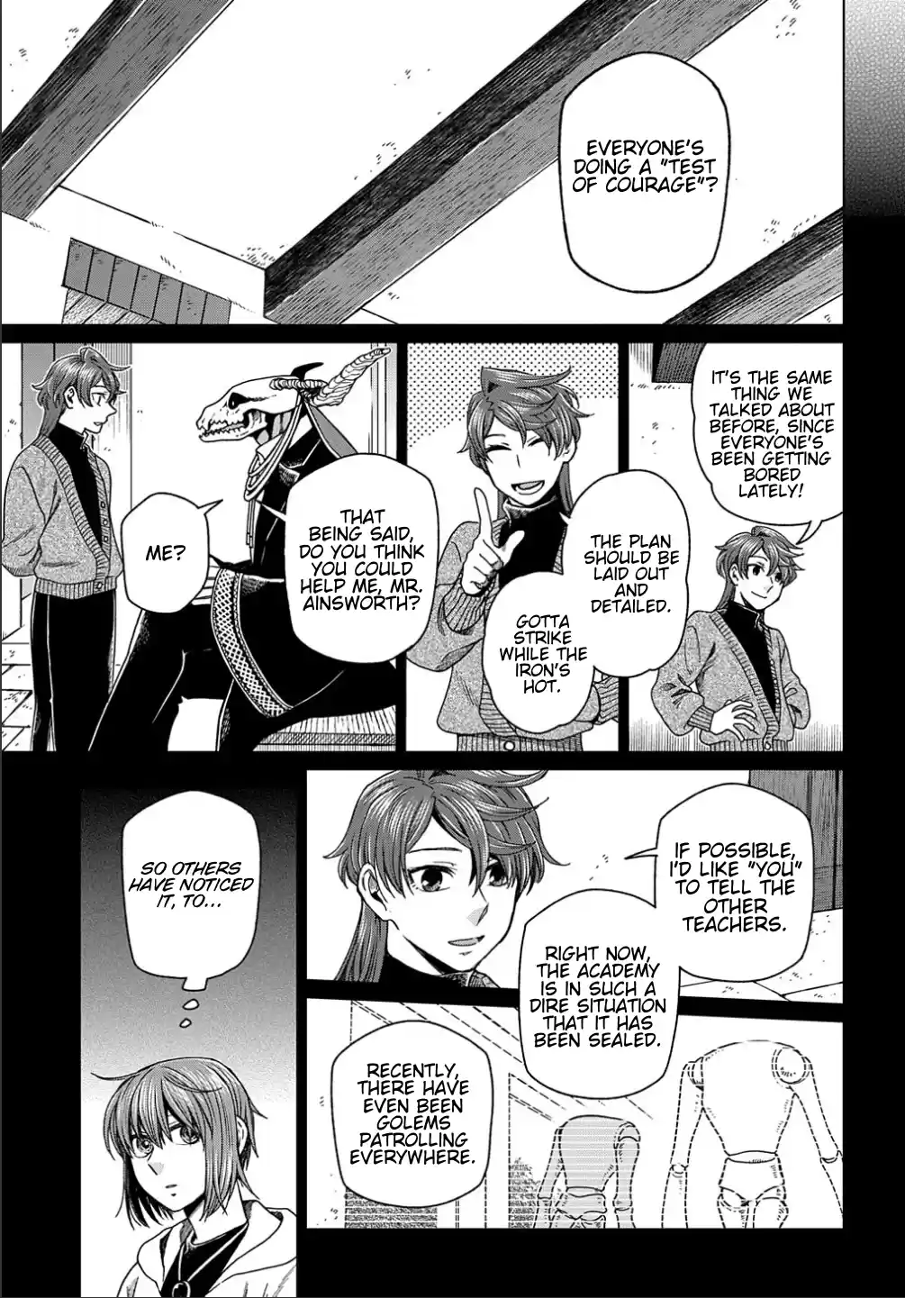 Mahou Tsukai No Yome Vol.15 Chapter 75: Needs Must When The Devil Drives. I