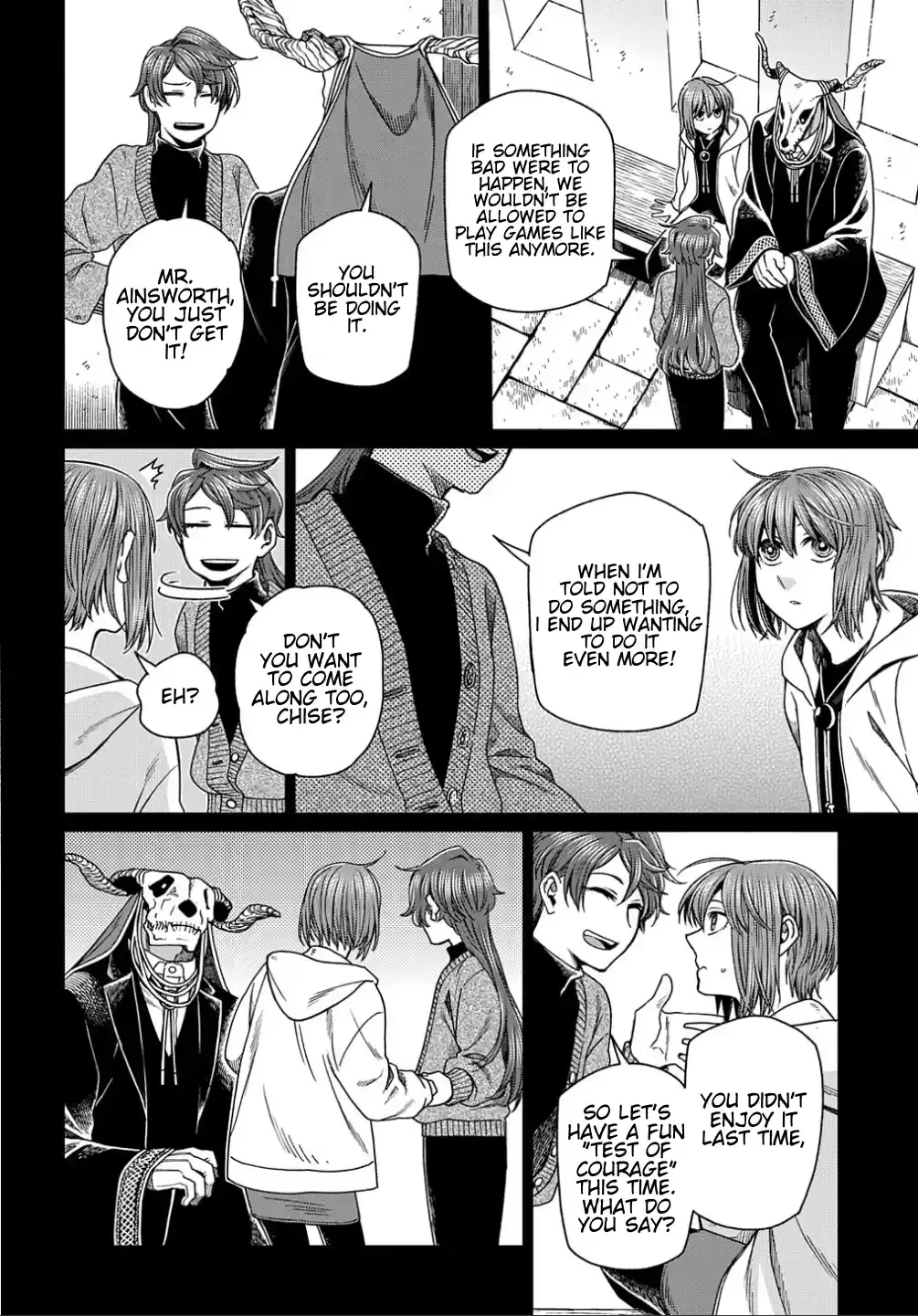 Mahou Tsukai No Yome Vol.15 Chapter 75: Needs Must When The Devil Drives. I