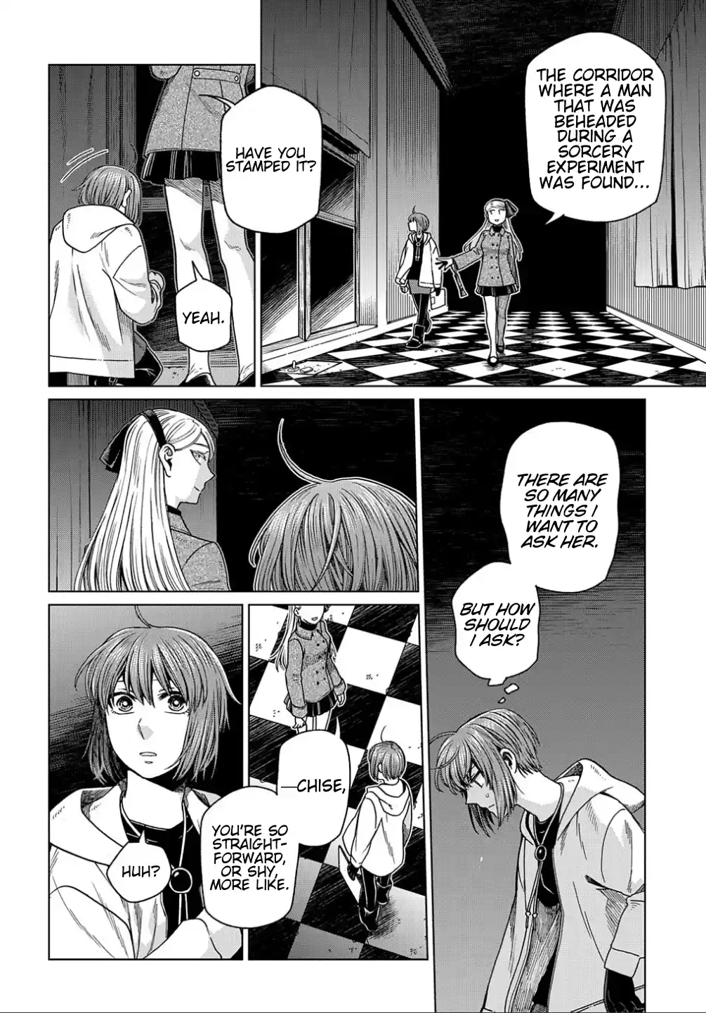 Mahou Tsukai No Yome Vol.15 Chapter 75: Needs Must When The Devil Drives. I