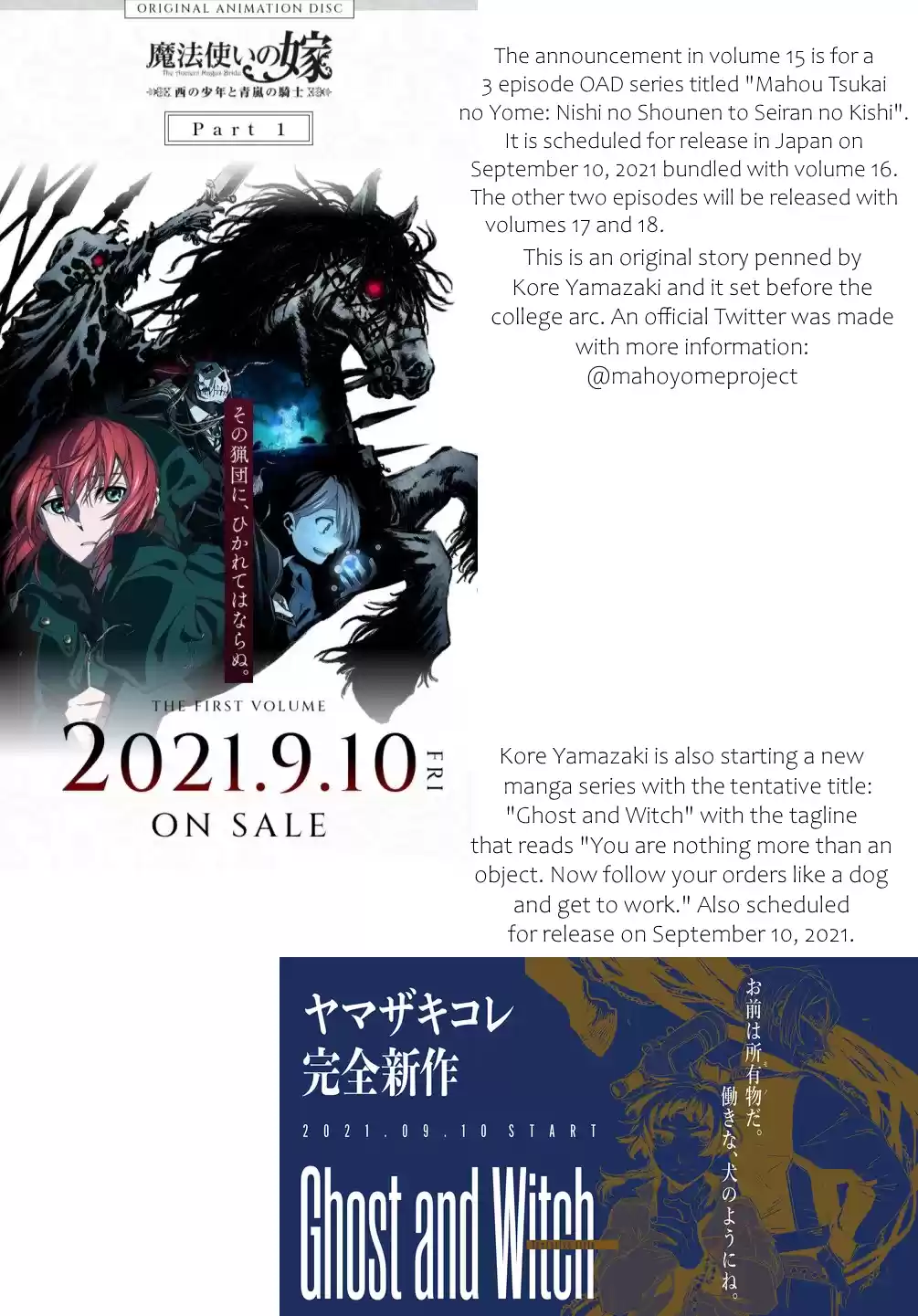 Mahou Tsukai No Yome Vol.15 Chapter 75: Needs Must When The Devil Drives. I