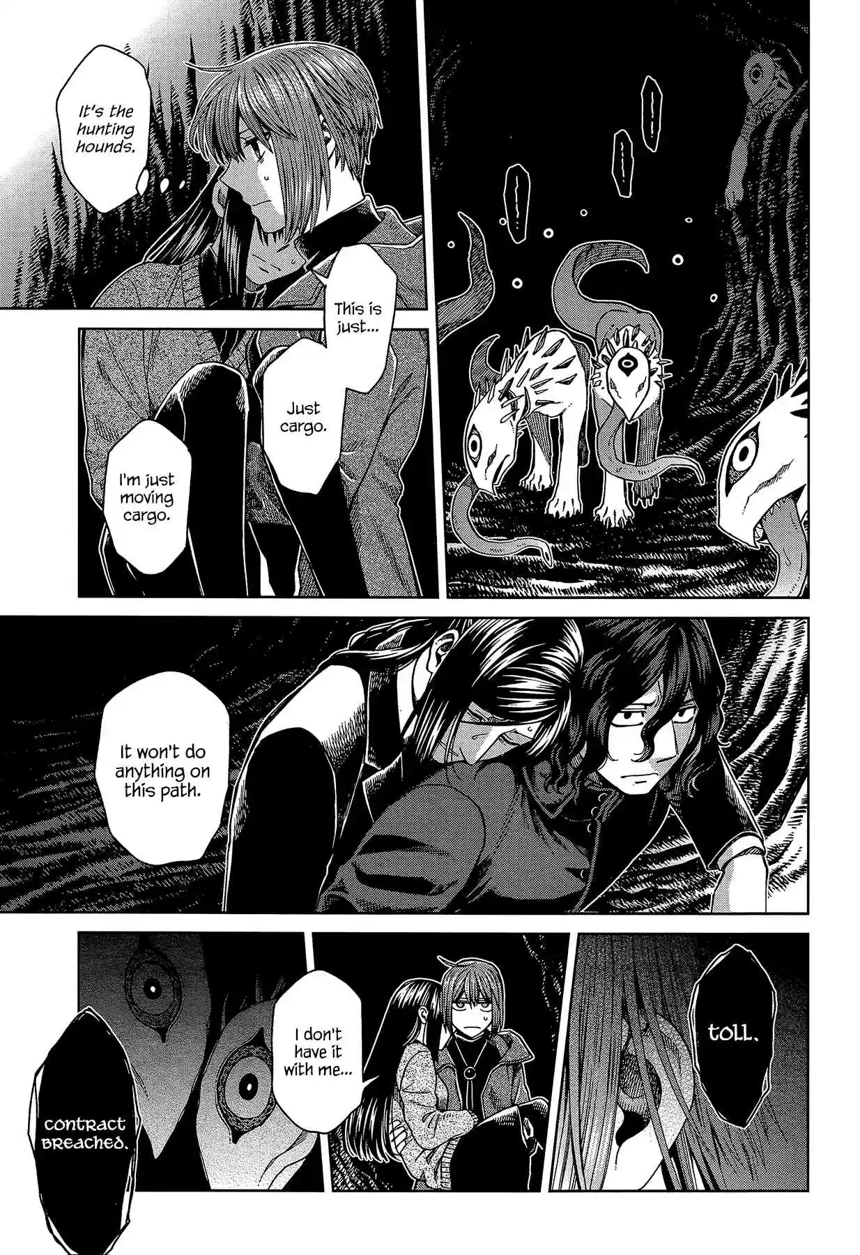 Mahoutsukai no Yome Ch. 65 Conscience does make cowards of us all IV