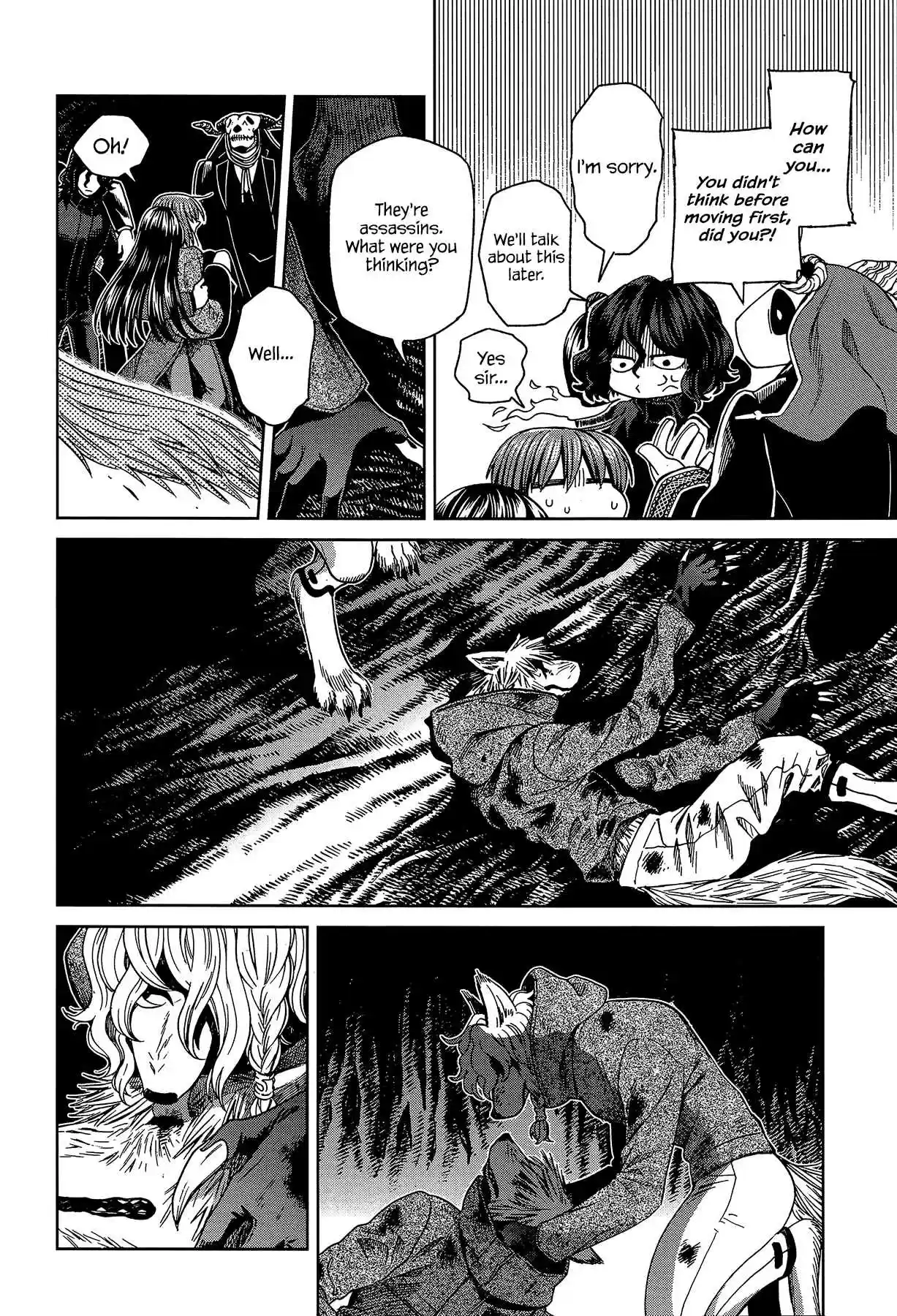 Mahoutsukai no Yome Ch. 65 Conscience does make cowards of us all IV