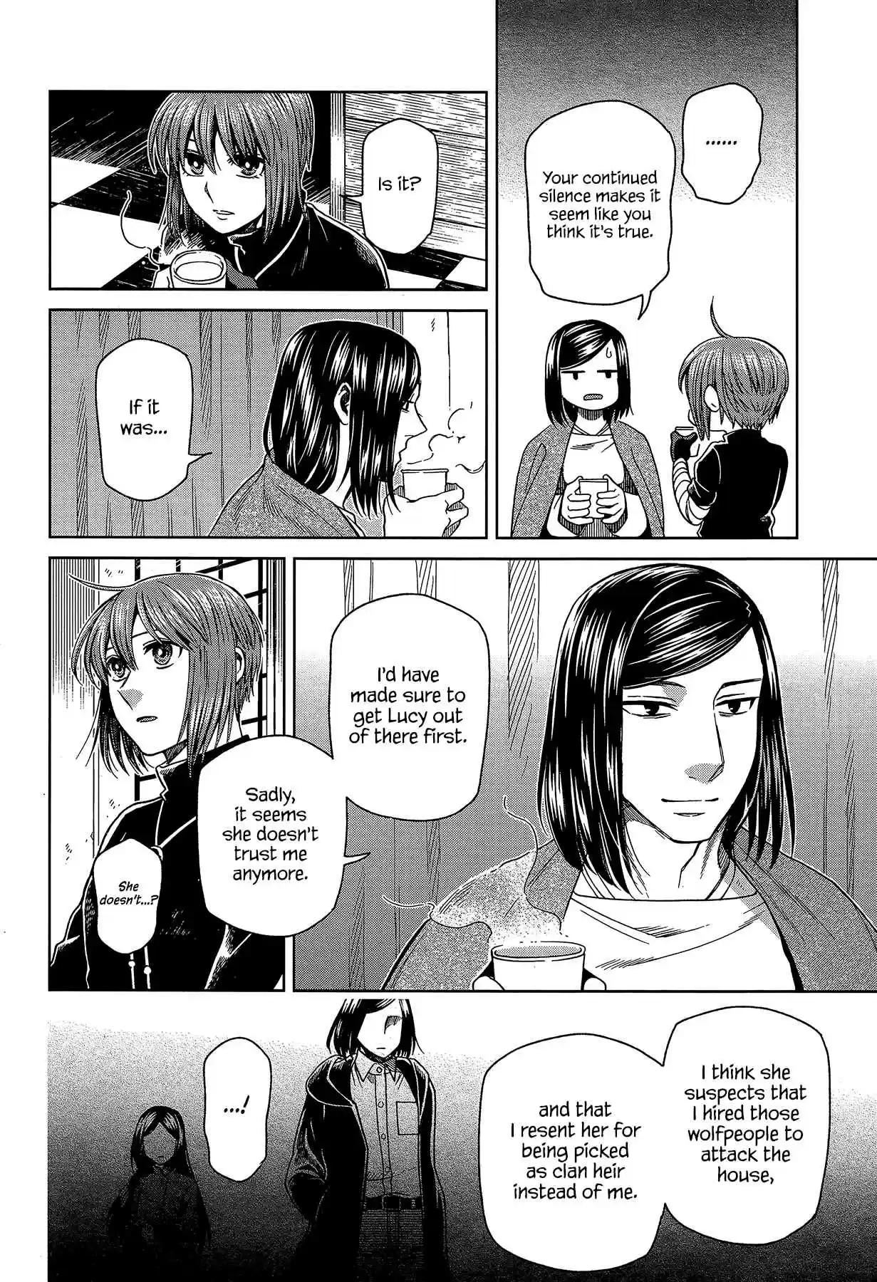 Mahoutsukai no Yome Ch. 65 Conscience does make cowards of us all IV