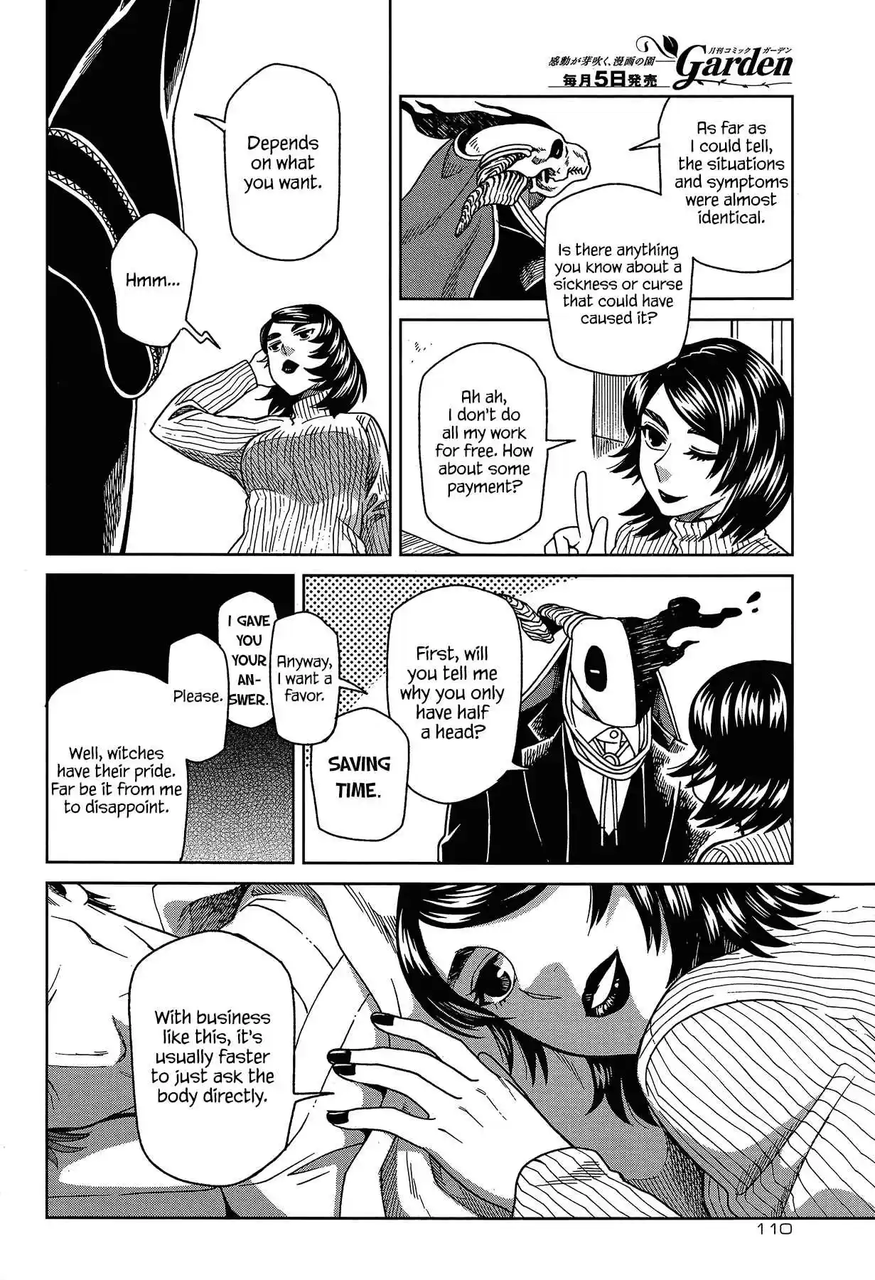 Mahoutsukai no Yome Ch. 65 Conscience does make cowards of us all IV