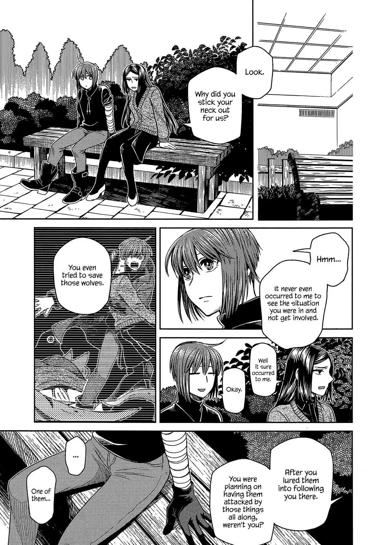 Mahoutsukai no Yome Ch. 65 Conscience does make cowards of us all IV