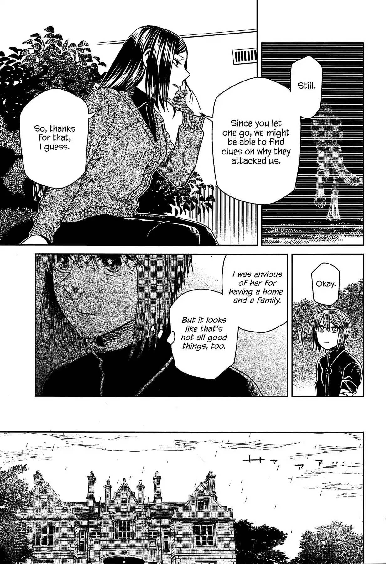 Mahoutsukai no Yome Ch. 65 Conscience does make cowards of us all IV