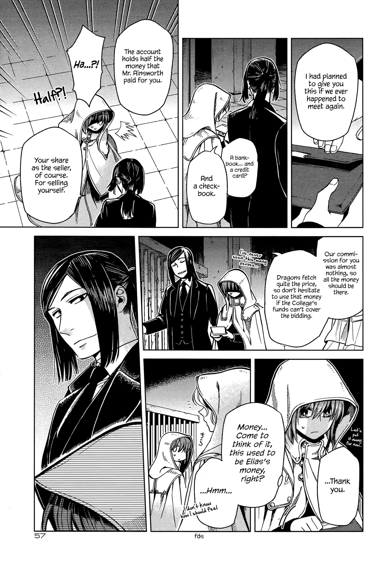 Mahoutsukai no Yome Ch.34