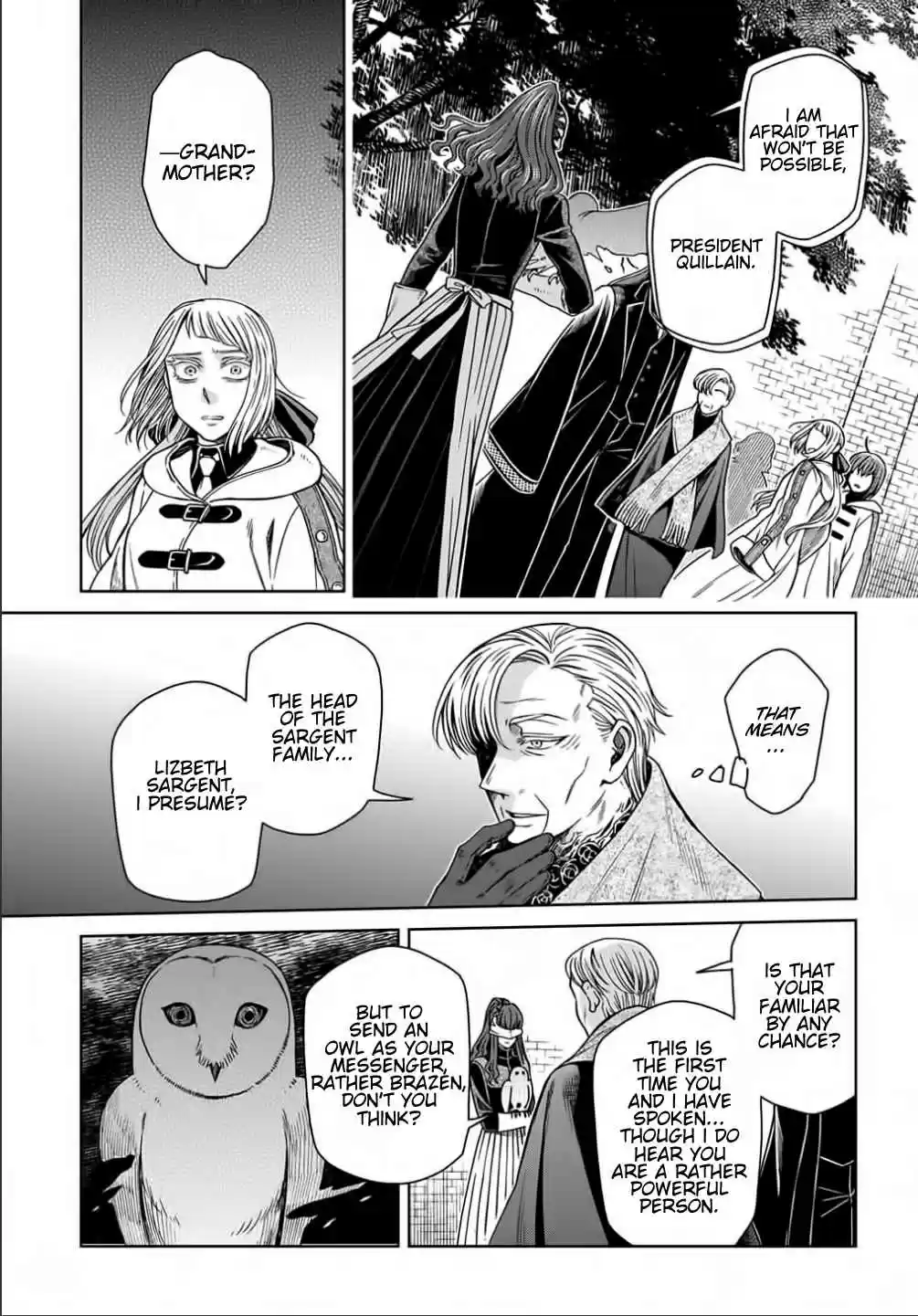 Mahoutsukai no Yome Vol. 14 Ch. 69 A small leak will sink a great ship. IV