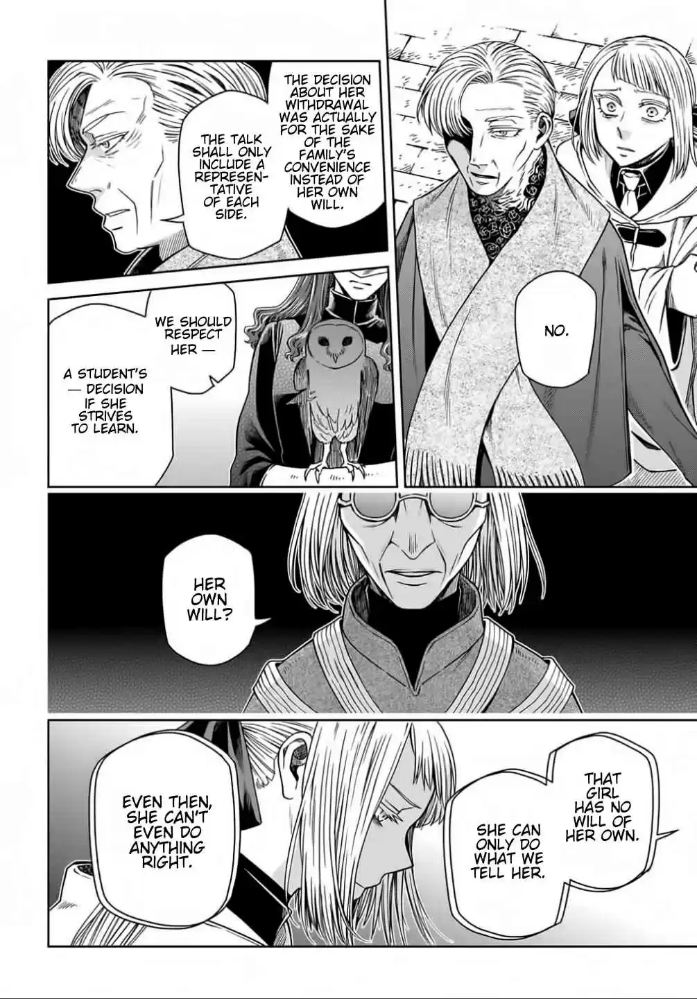 Mahoutsukai no Yome Vol. 14 Ch. 69 A small leak will sink a great ship. IV