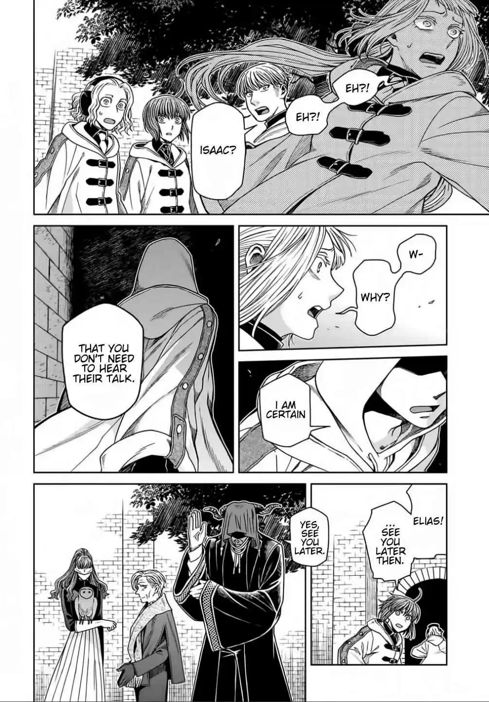 Mahoutsukai no Yome Vol. 14 Ch. 69 A small leak will sink a great ship. IV