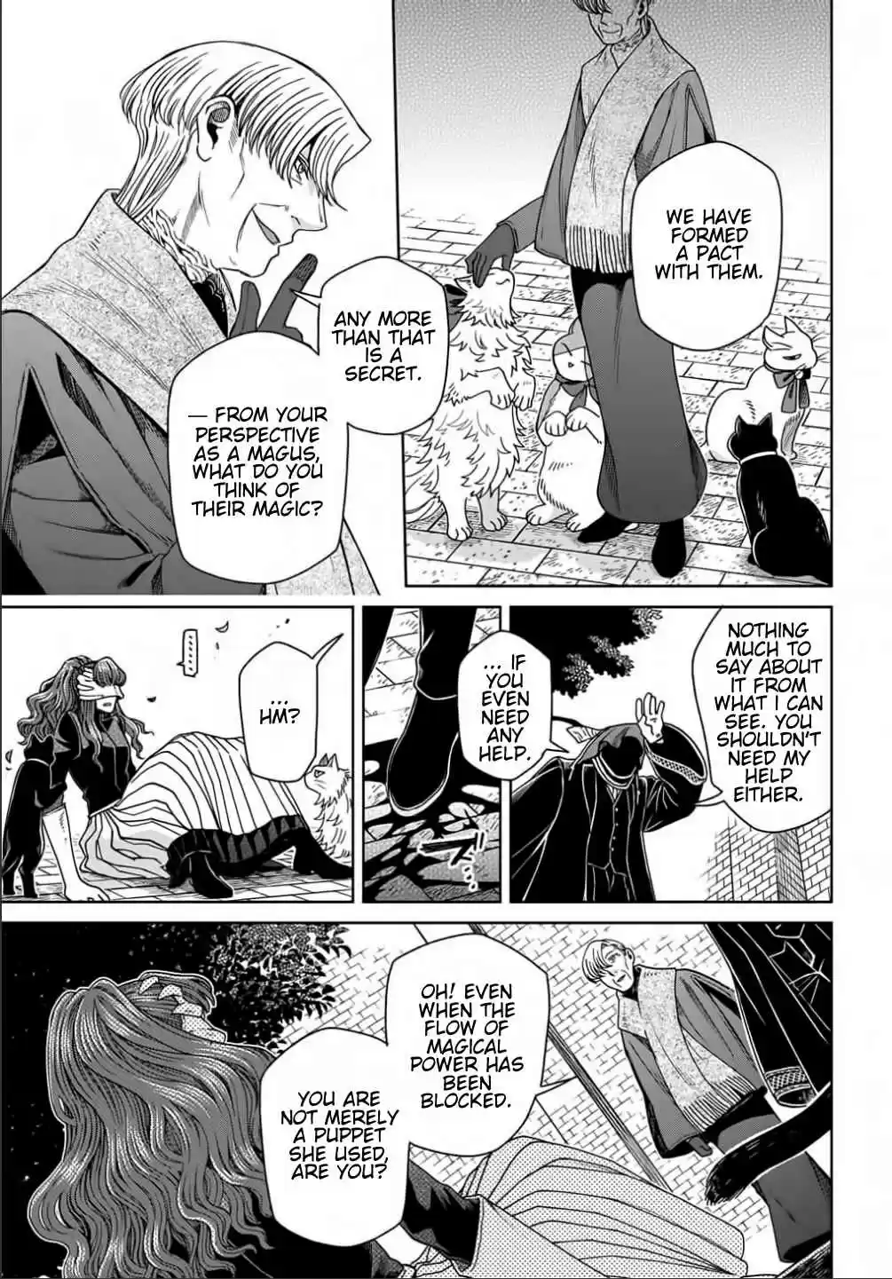 Mahoutsukai no Yome Vol. 14 Ch. 69 A small leak will sink a great ship. IV