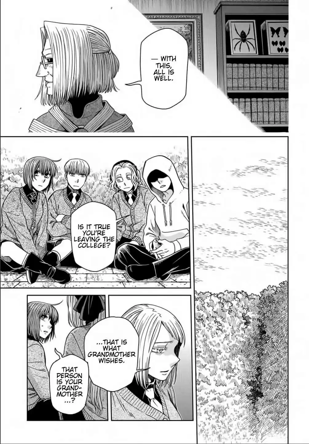 Mahoutsukai no Yome Vol. 14 Ch. 69 A small leak will sink a great ship. IV