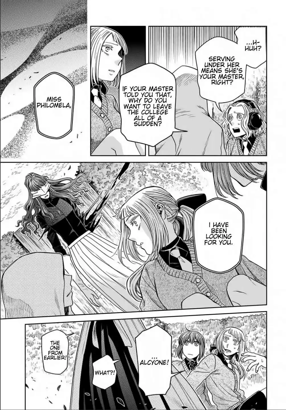 Mahoutsukai no Yome Vol. 14 Ch. 69 A small leak will sink a great ship. IV