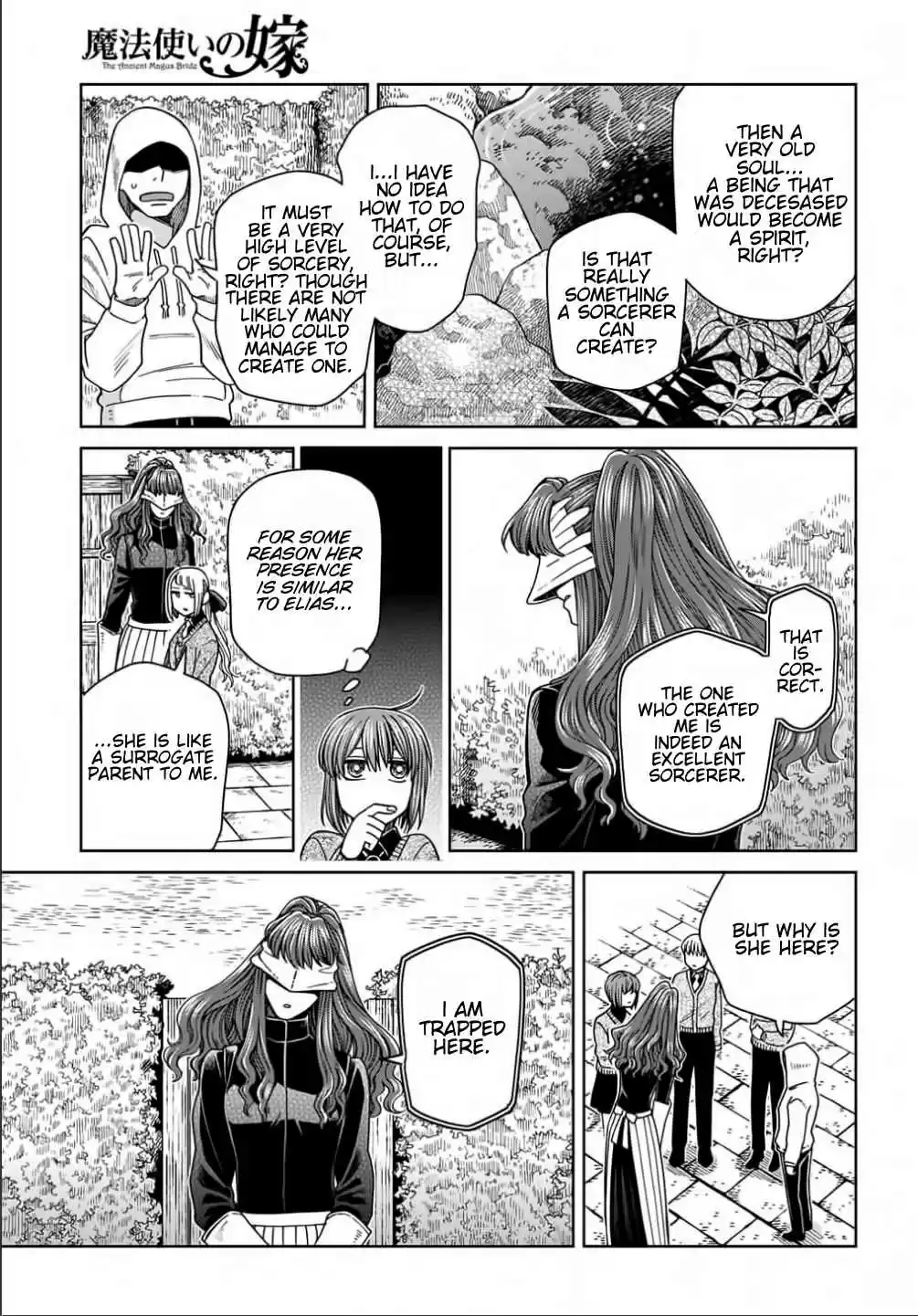 Mahoutsukai no Yome Vol. 14 Ch. 69 A small leak will sink a great ship. IV