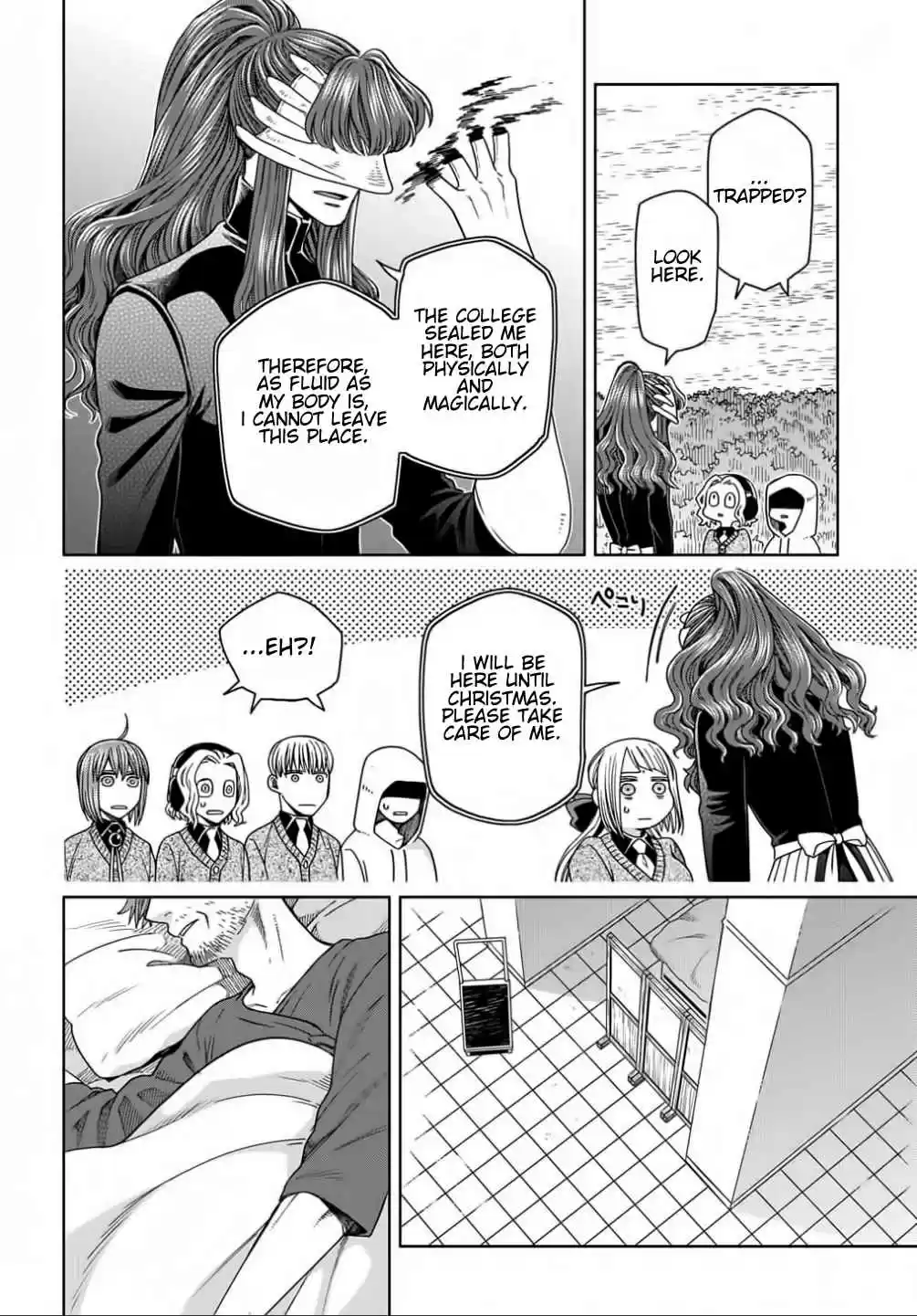 Mahoutsukai no Yome Vol. 14 Ch. 69 A small leak will sink a great ship. IV