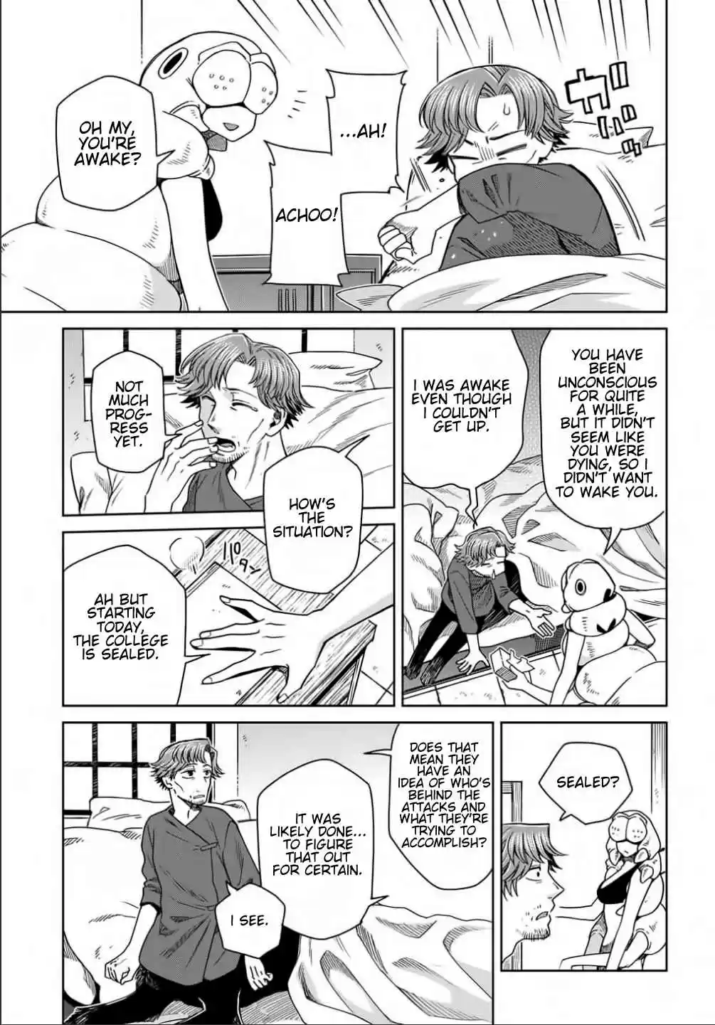 Mahoutsukai no Yome Vol. 14 Ch. 69 A small leak will sink a great ship. IV