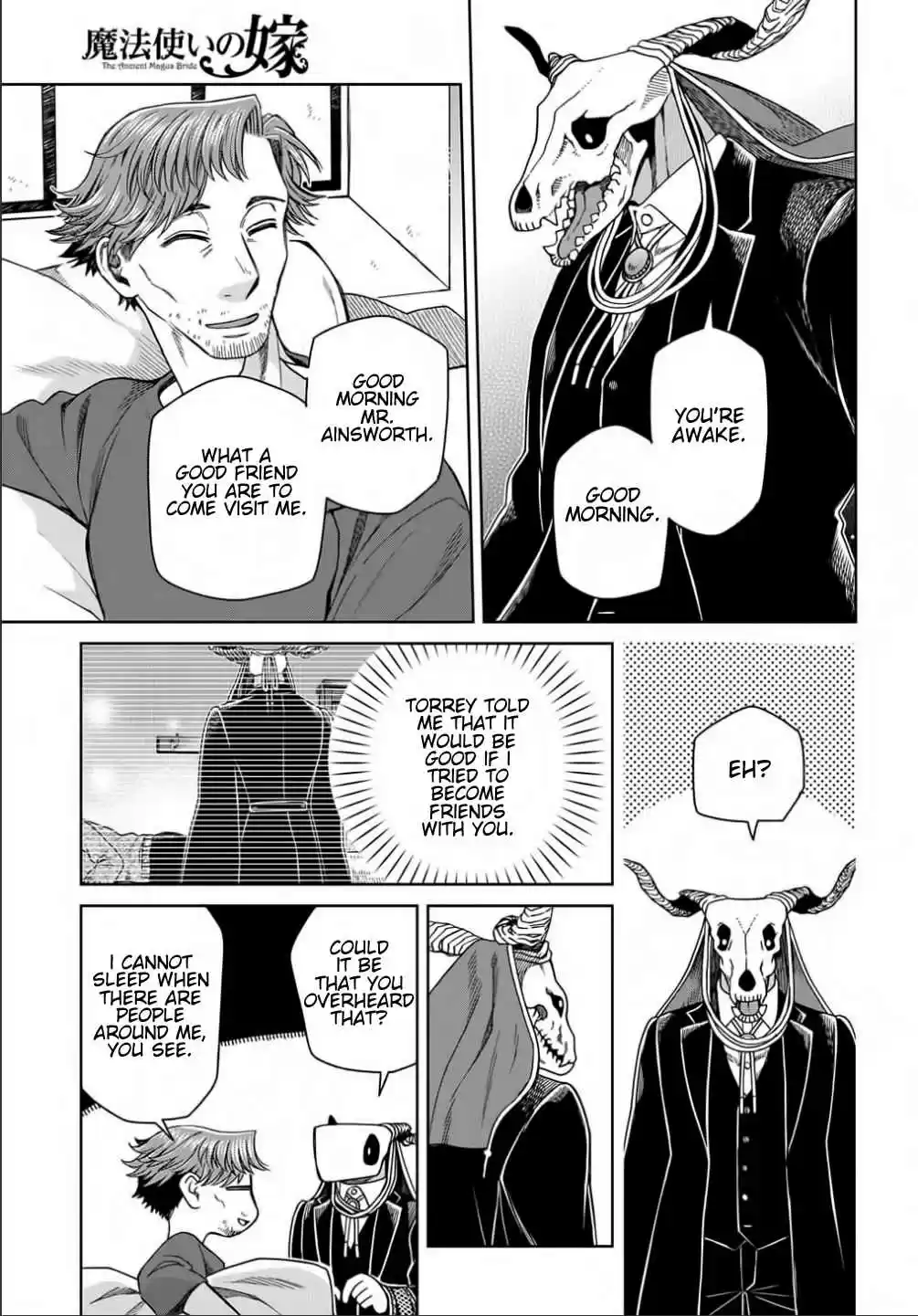 Mahoutsukai no Yome Vol. 14 Ch. 69 A small leak will sink a great ship. IV
