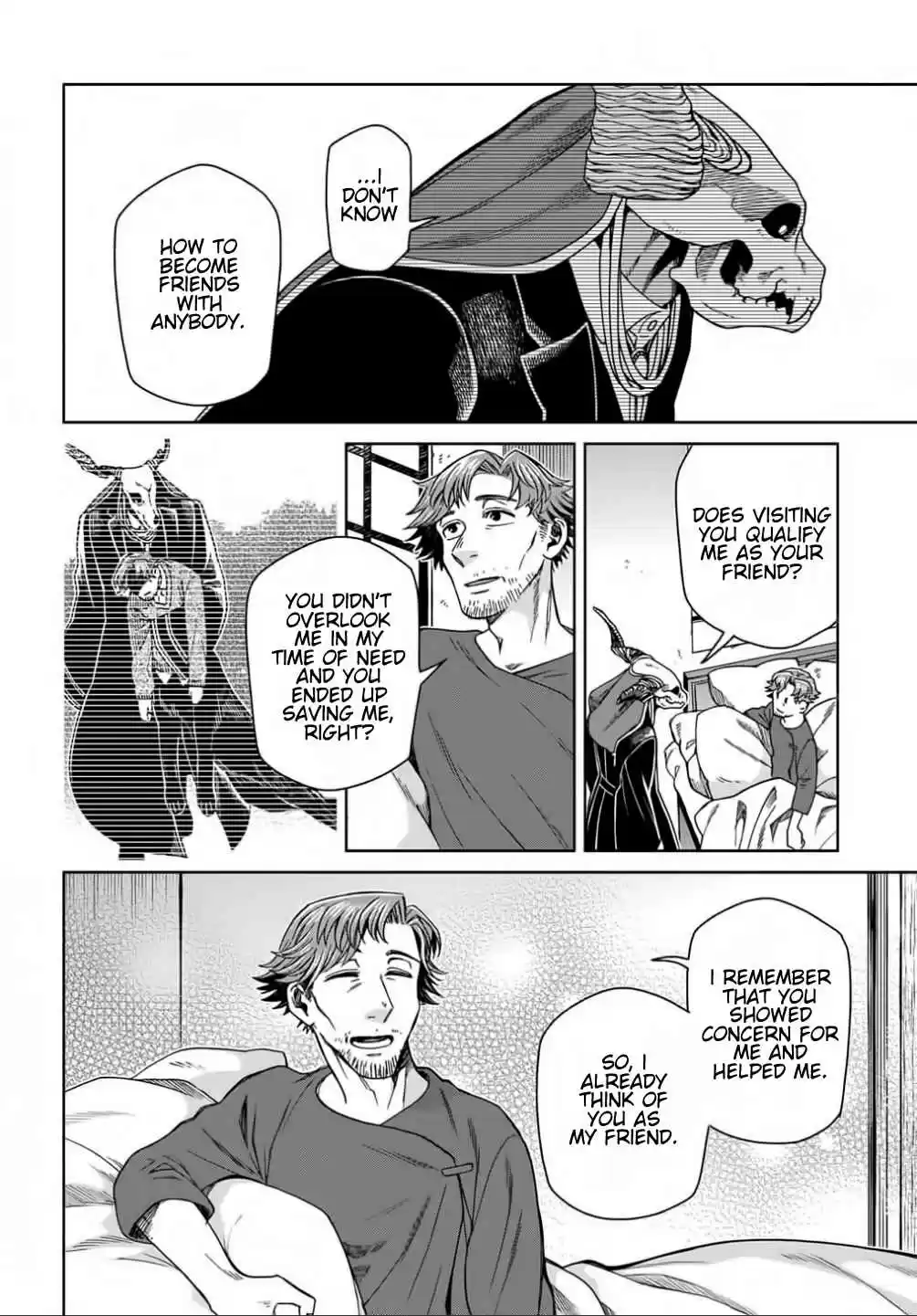 Mahoutsukai no Yome Vol. 14 Ch. 69 A small leak will sink a great ship. IV