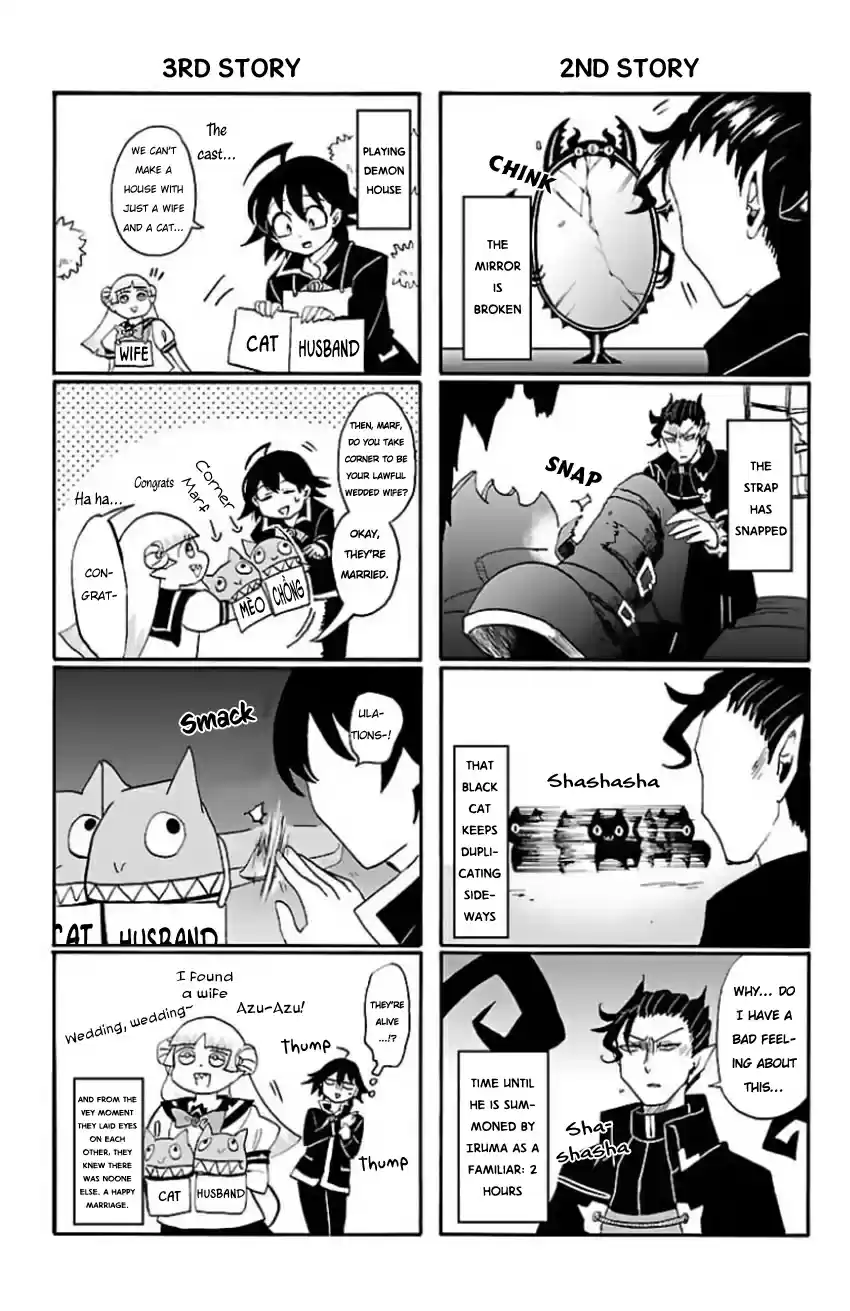 Mairimashita! Iruma kun Ch. 7.5 Volume 1 Yonkoma