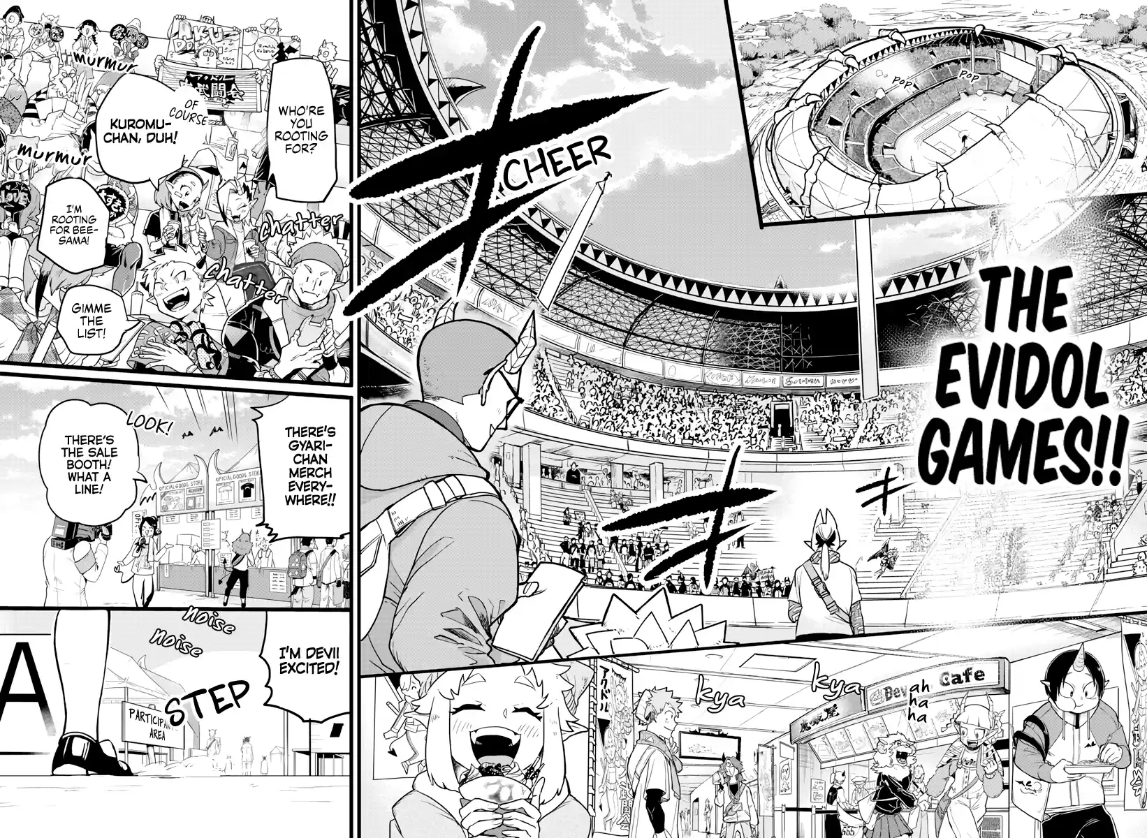 Mairimashita! Iruma-Kun Chapter 185: The Evidol Games