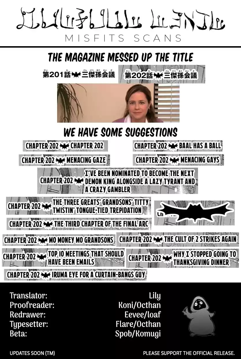 Mairimashita! Iruma-Kun Chapter 202